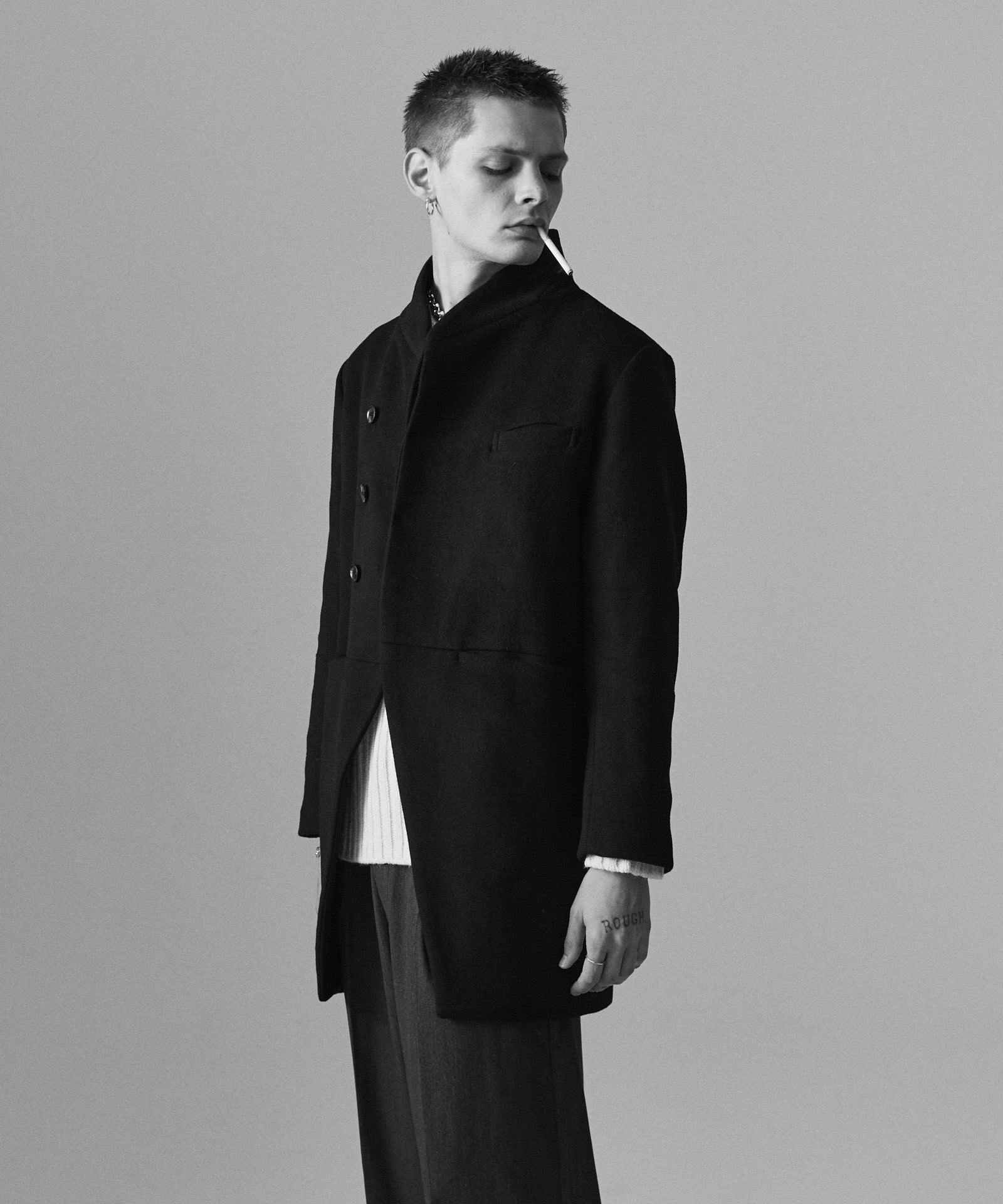 H:187 / C:92 / W:74 / H:91 着用サイズ:M