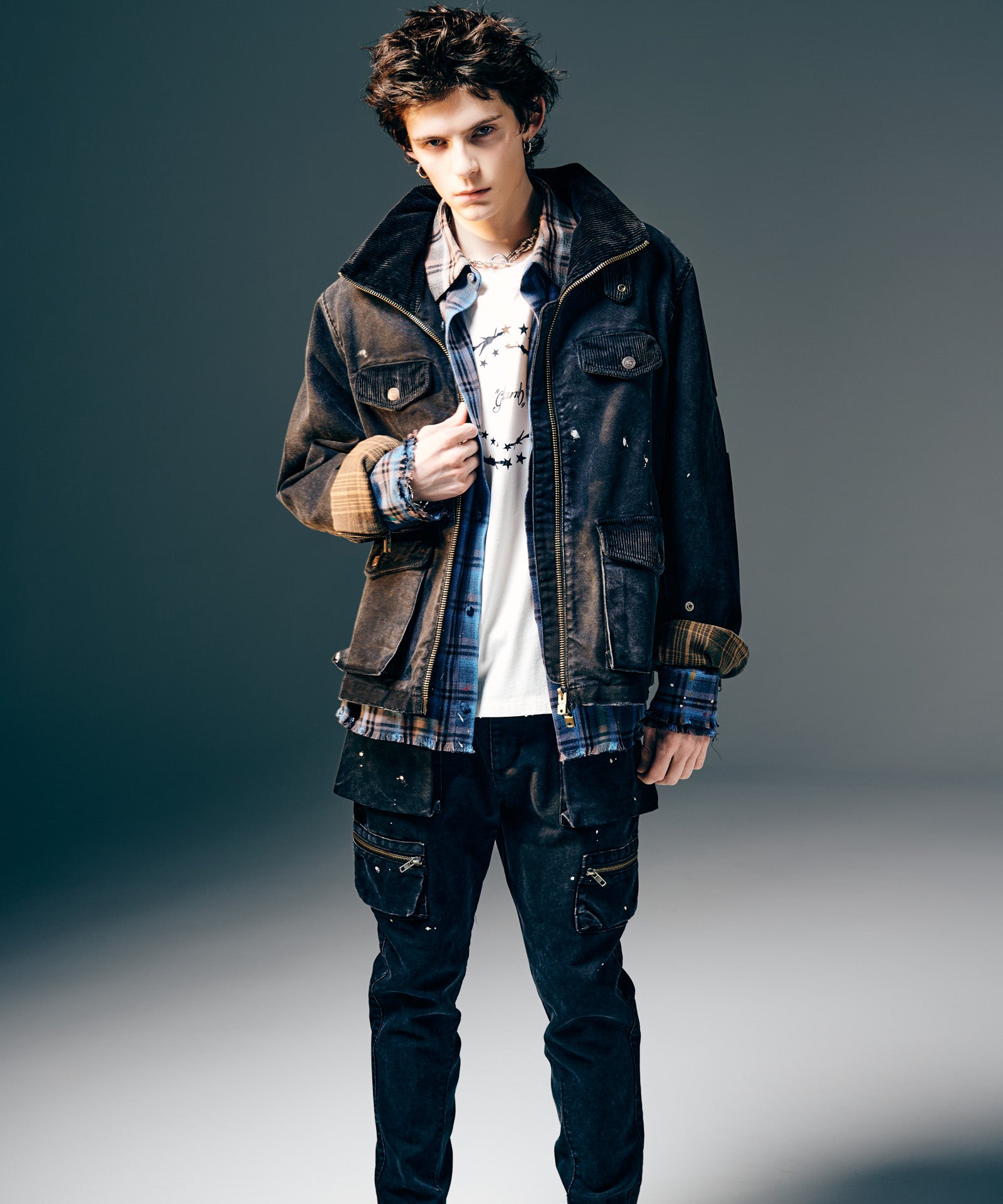 H:175 / C:82 / W:64 / H:83 着用サイズ:M