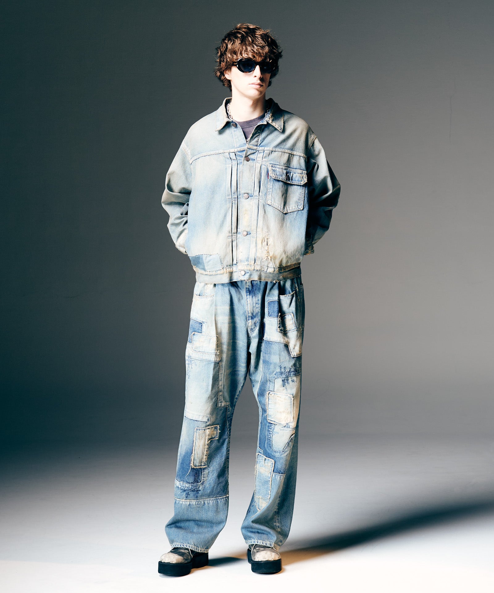 H:186 / C:89 / W:71 / H:92 着用サイズ:L