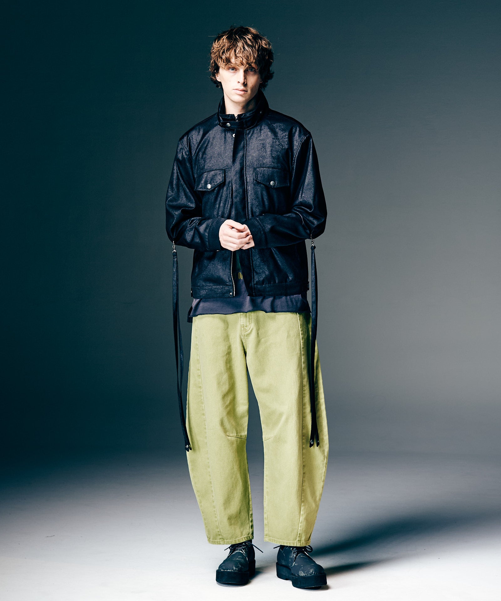 H:186 / C:89 / W:71 / H:92 着用サイズ:M