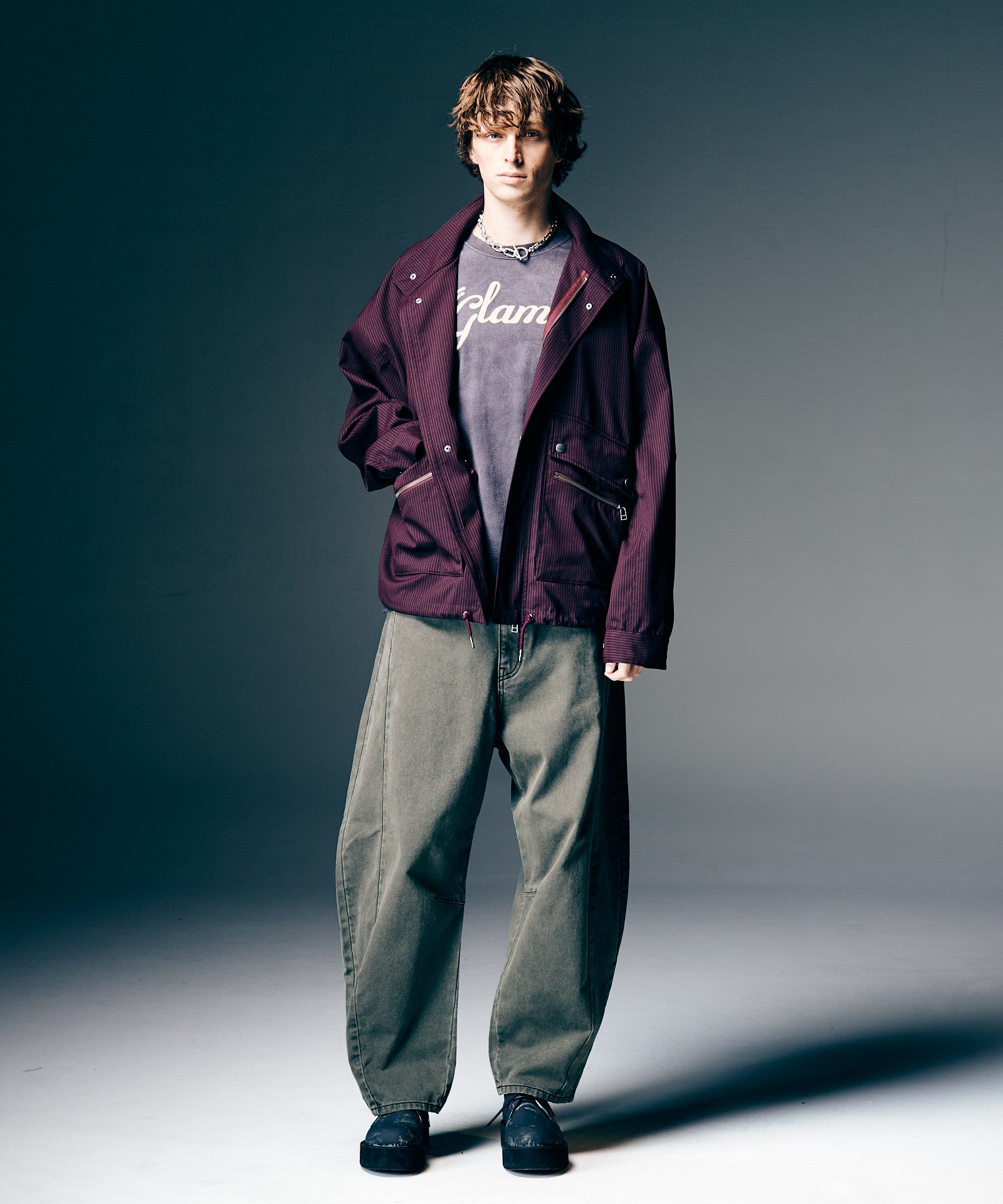 H:186 / C:89 / W:71 / H:92 着用サイズ:L