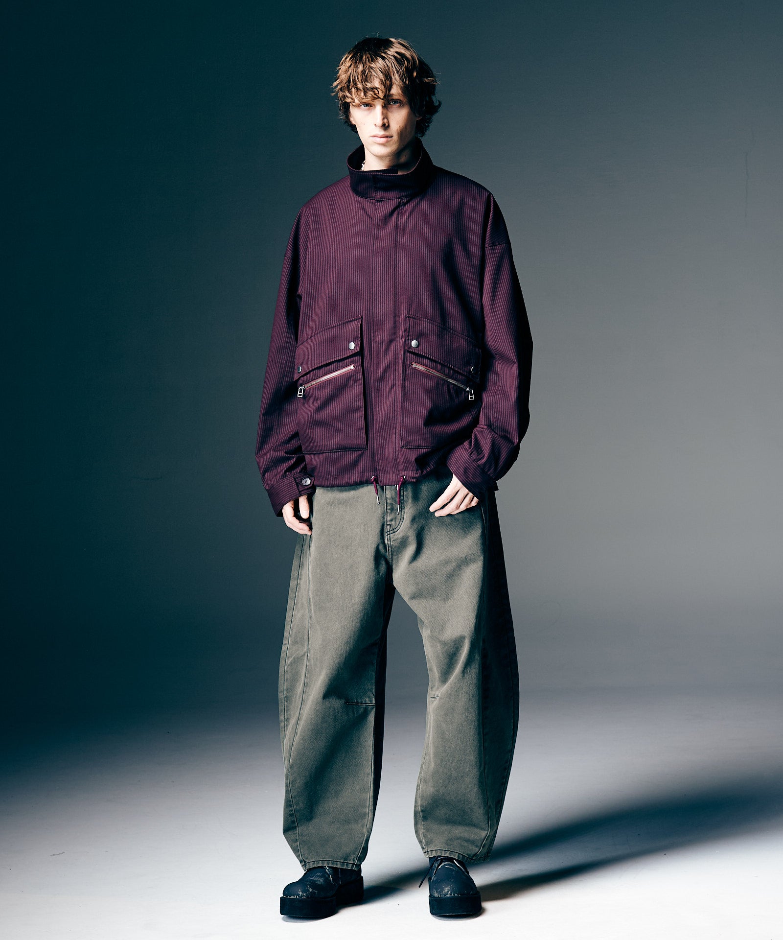 H:186 / C:89 / W:71 / H:92 着用サイズ:L