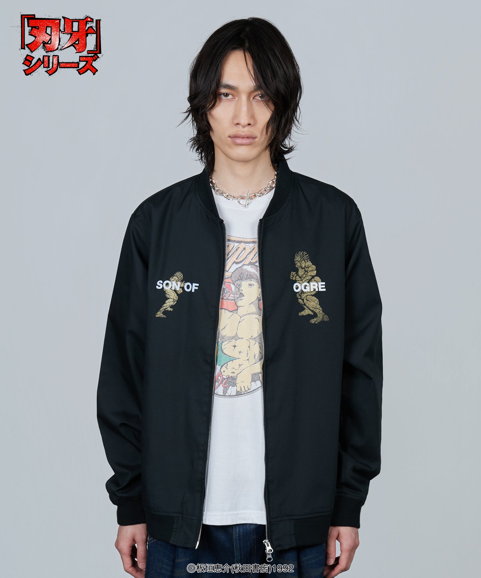 H:185 / B:80 / W:67 / H:83 / 着用サイズ:L