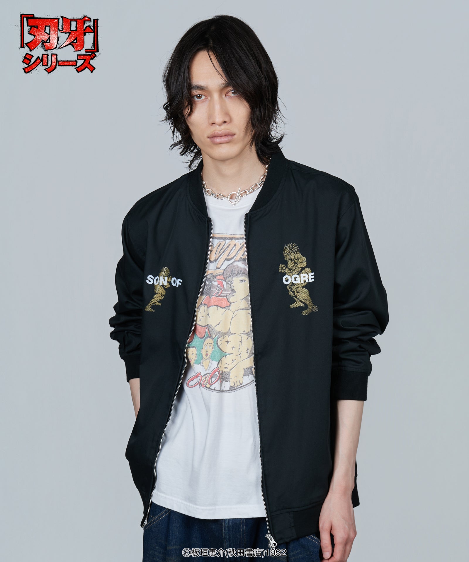 H:185 / B:80 / W:67 / H:83 / 着用サイズ:L