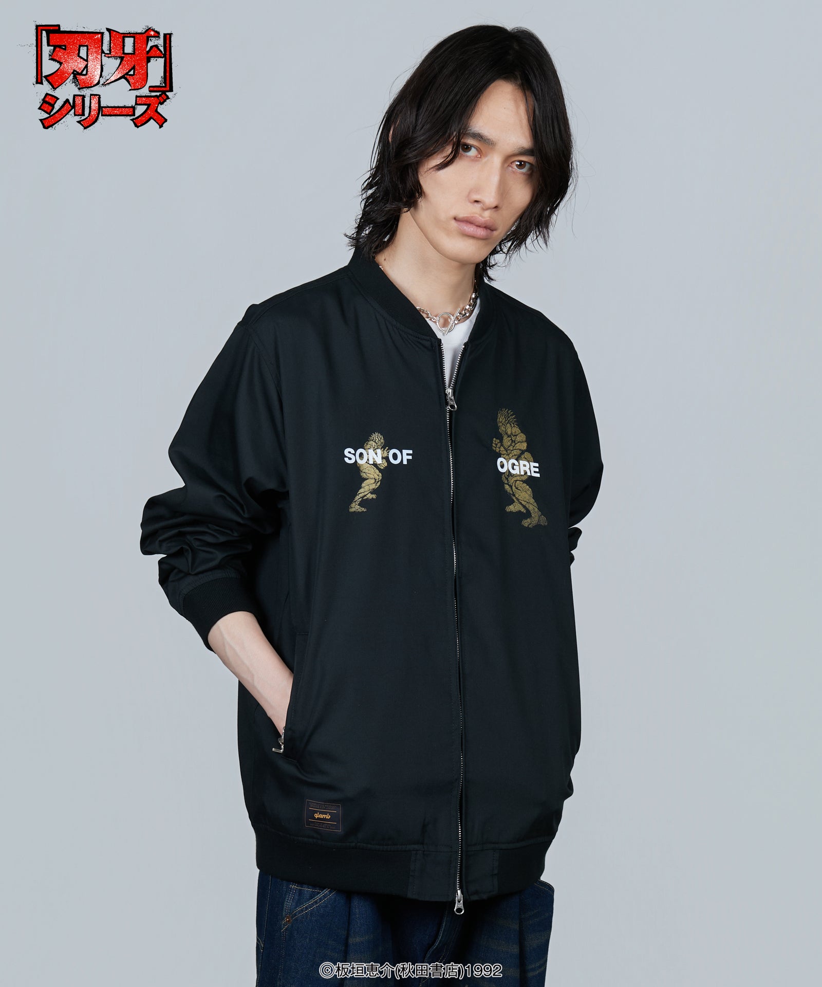 H:185 / B:80 / W:67 / H:83 / 着用サイズ:L