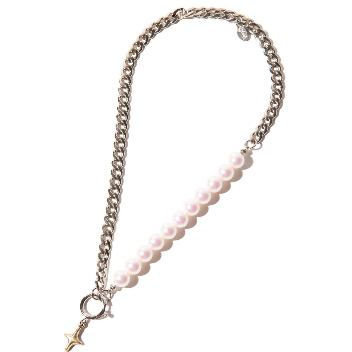 GB0126/AC12 : Asymmetry Pearl Necklace / アシンメトリーパール 
