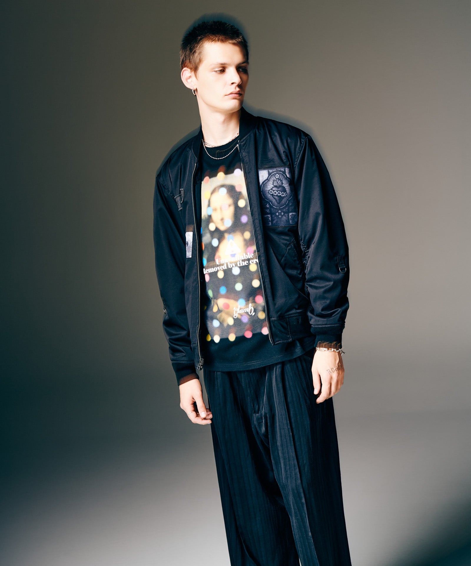 H:187 / C:92 / W:74 / H:91 着用サイズ:L