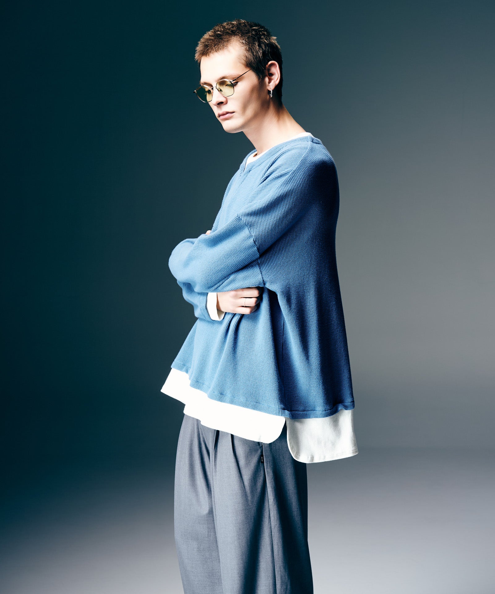 H:187 / C:92 / W:74 / H:91 着用サイズ:L