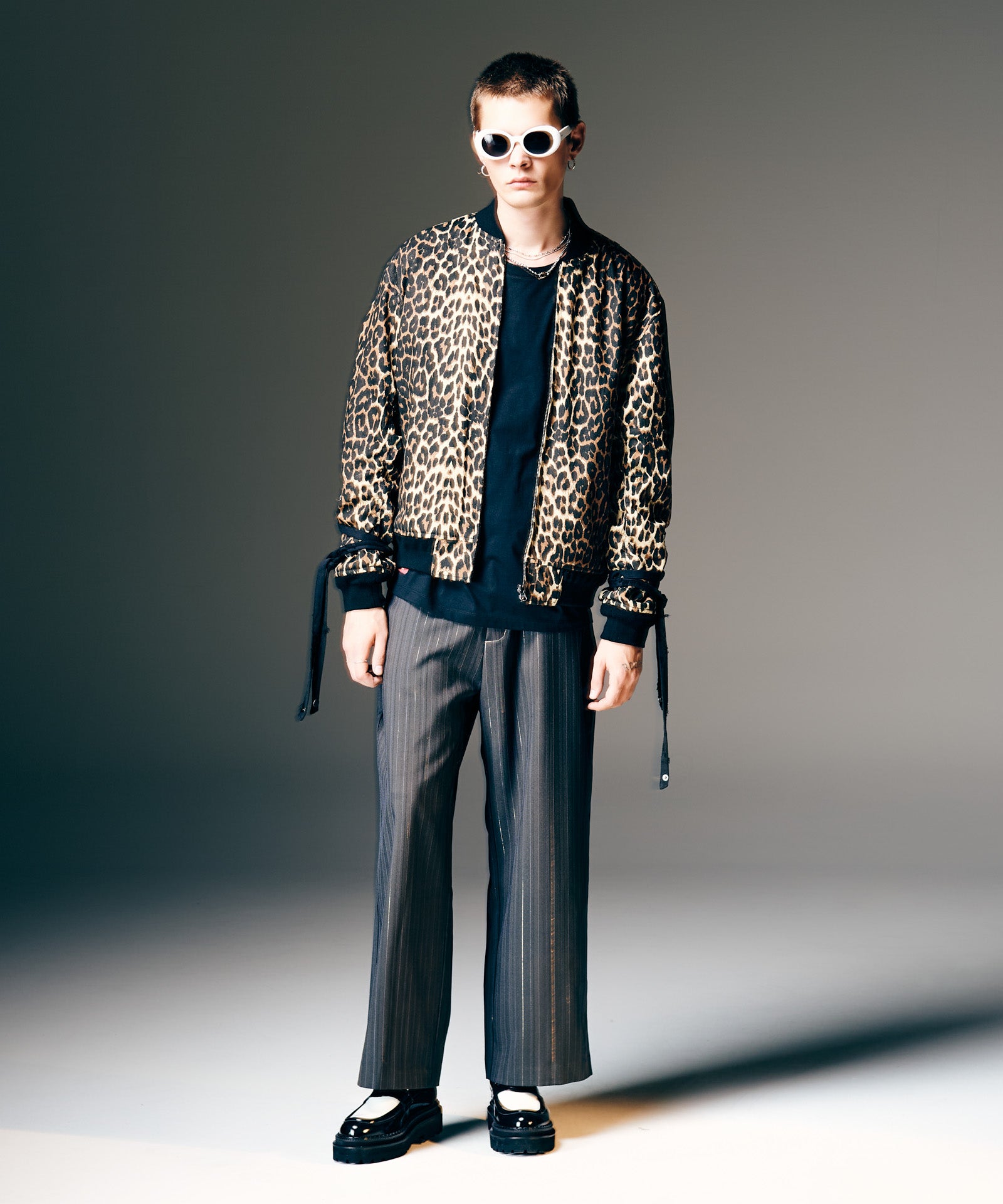 Leopard Reversible H:187 / C:92 / W:74 / H:91 着用サイズ:L