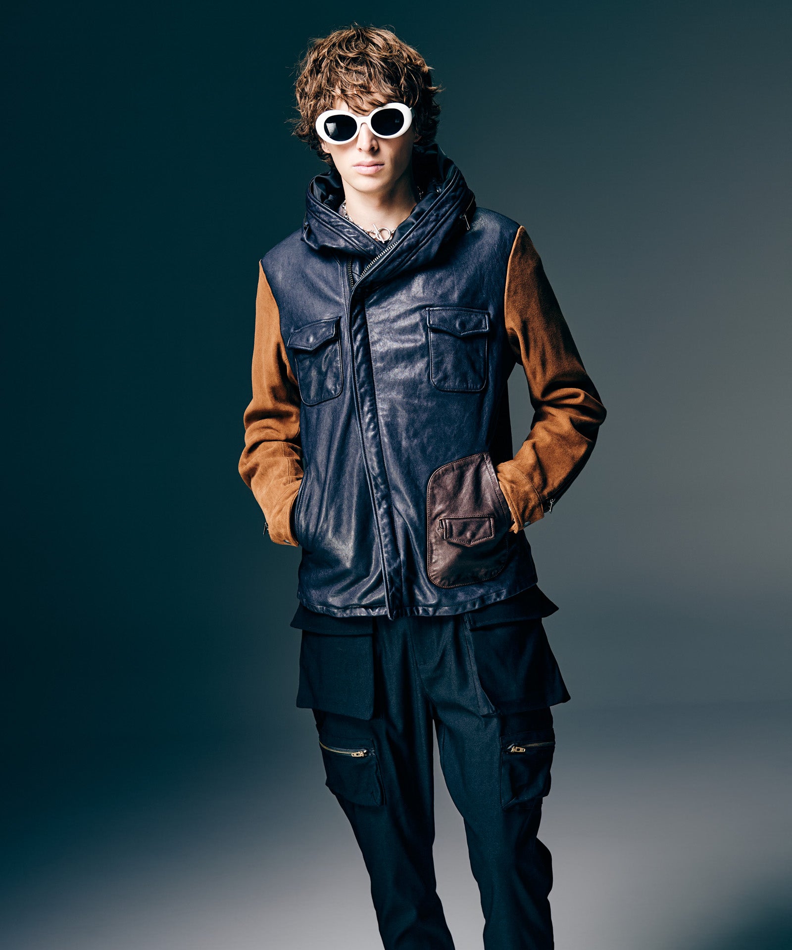 H:186 / C:89 / W:71 / H:92 着用サイズ:M