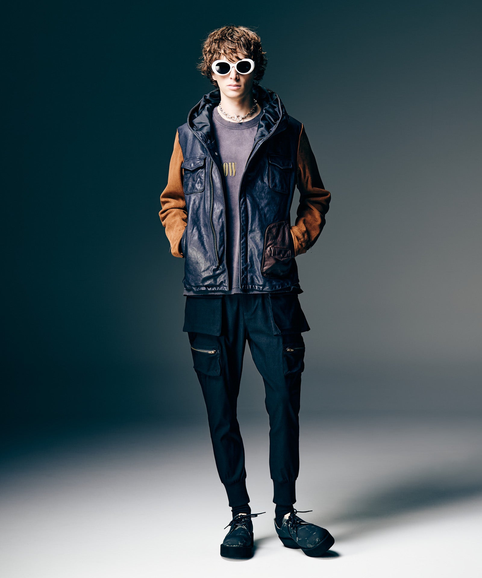 H:186 / C:89 / W:71 / H:92 着用サイズ:M