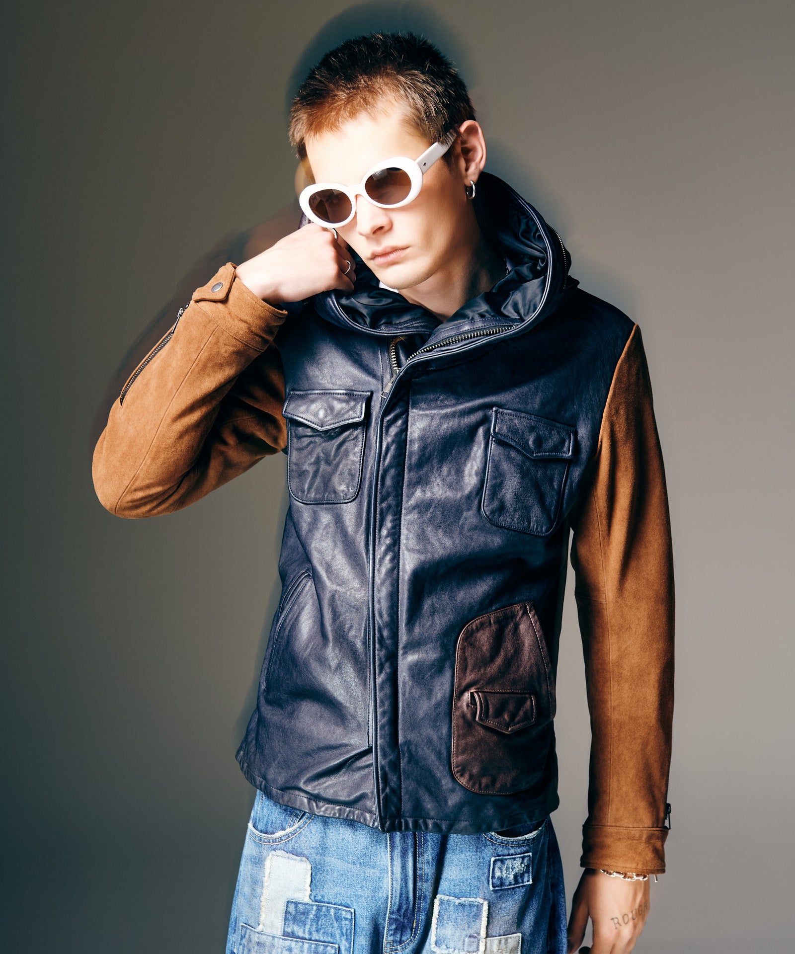 H:187 / C:92 / W:74 / H:91 着用サイズ:M