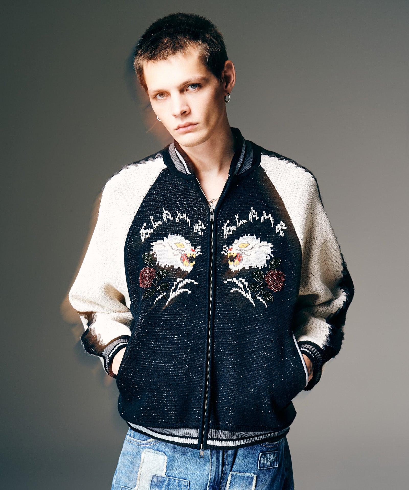 H:187 / C:92 / W:74 / H:91 着用サイズ:L