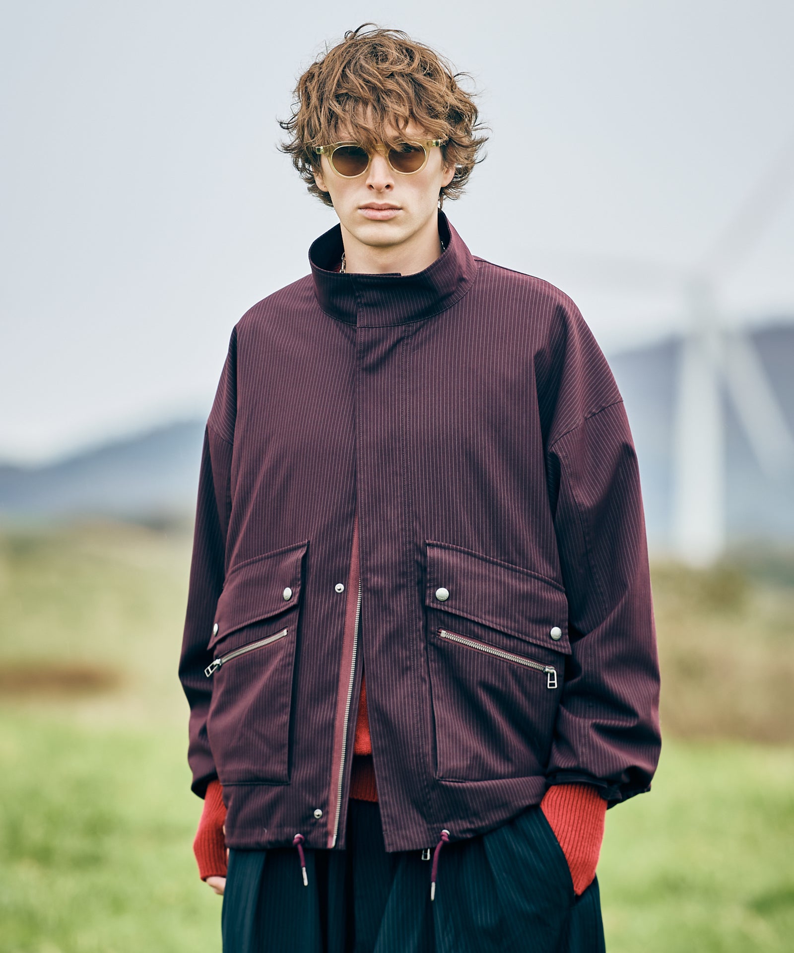 H:186 / C:89 / W:71 / H:92 着用サイズ:L