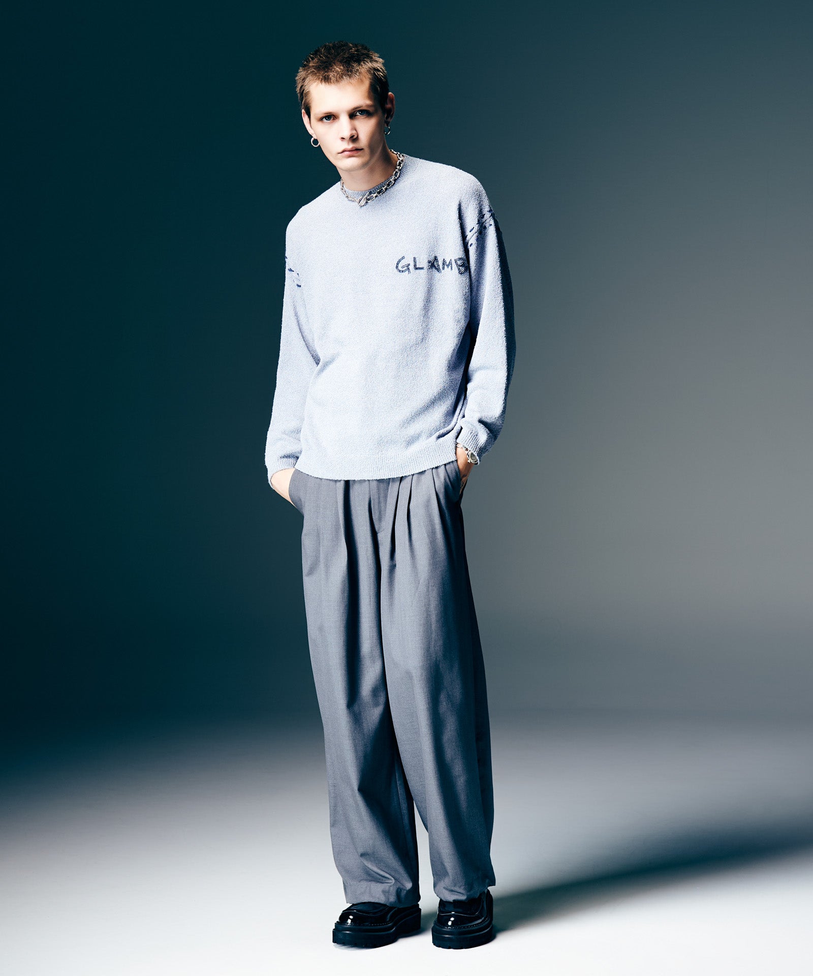 H:187 / C:92 / W:74 / H:91 着用サイズ:M