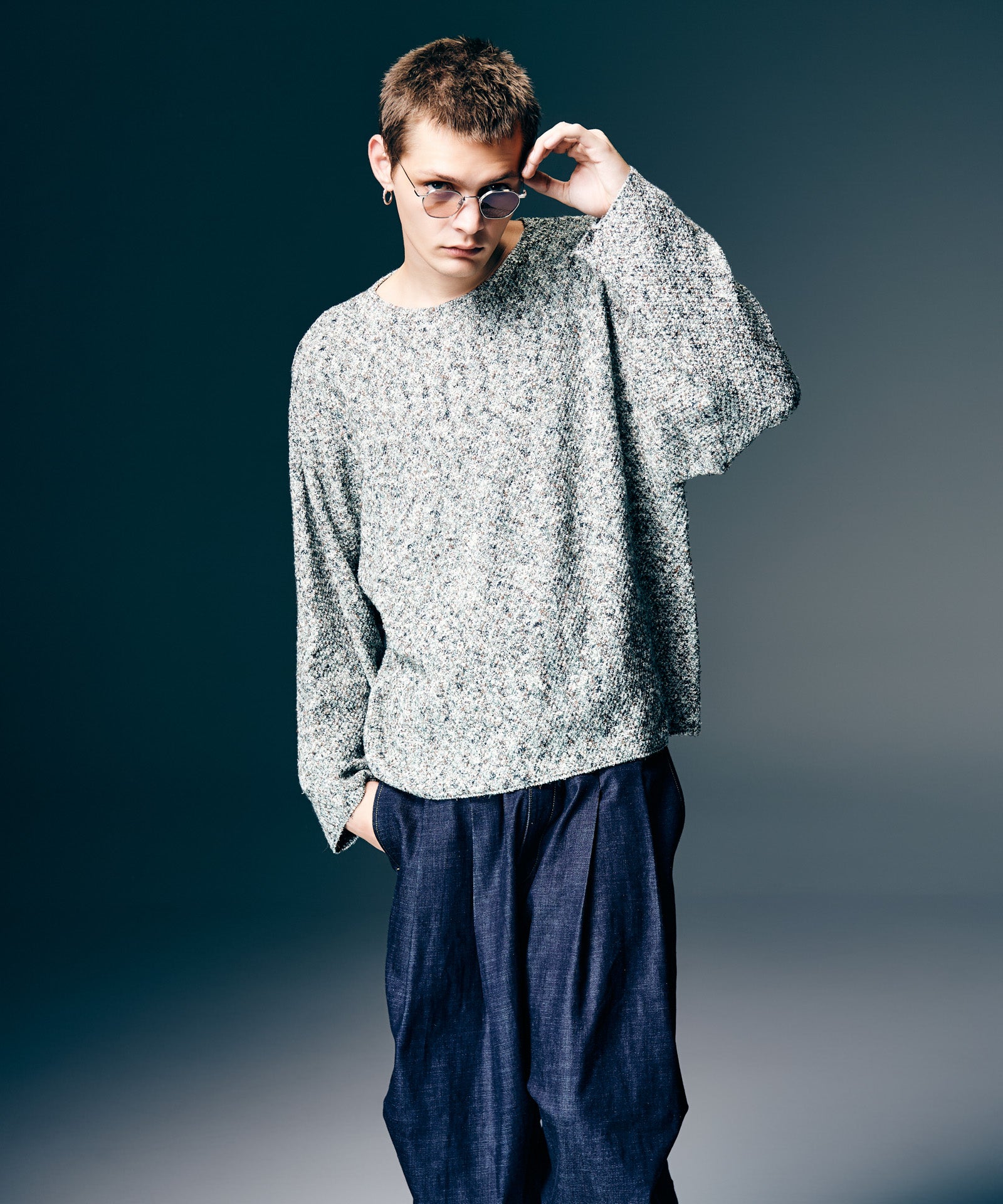 H:187 / C:92 / W:74 / H:91 着用サイズ:M