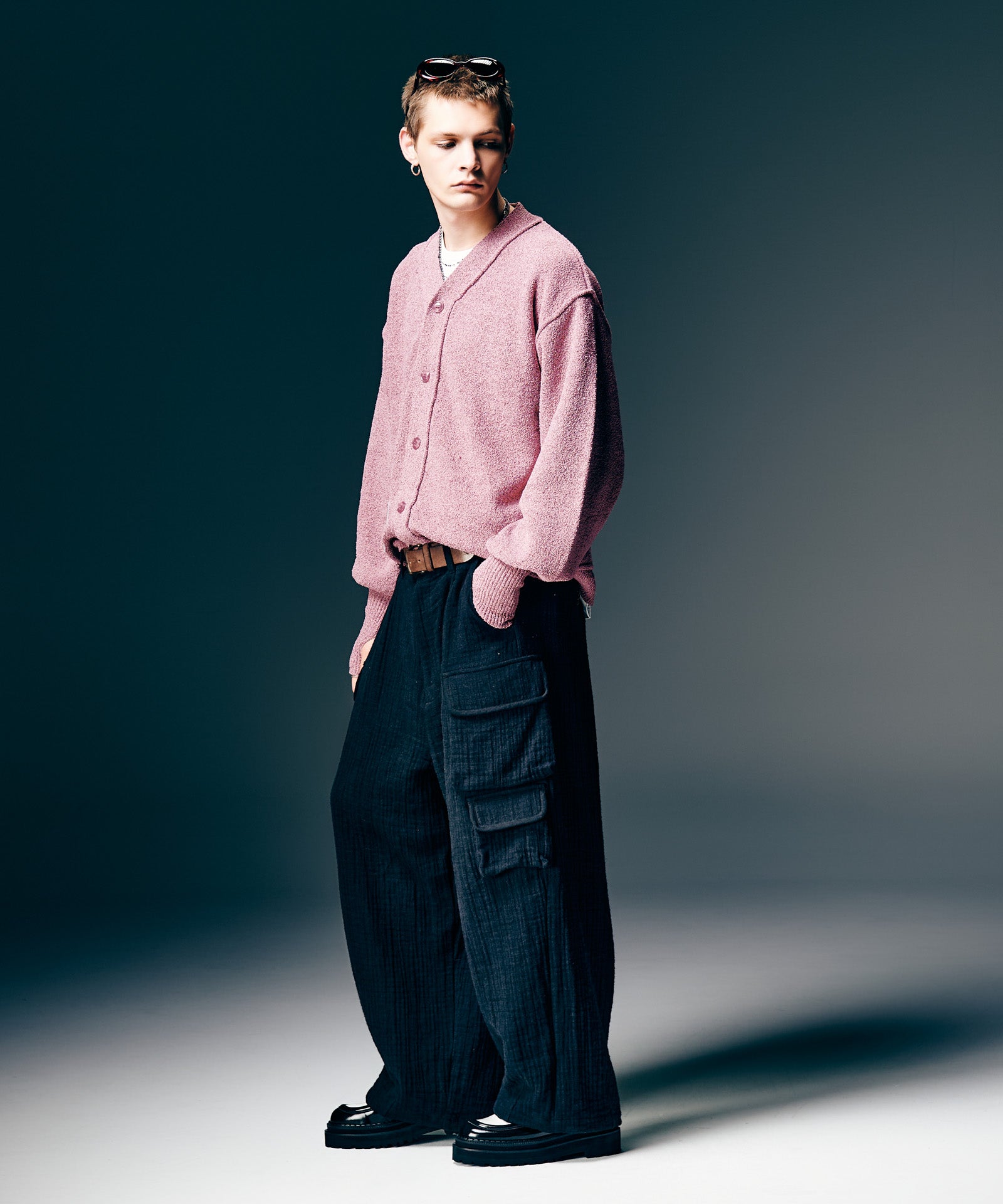 H:187 / C:92 / W:74 / H:91 着用サイズ:L