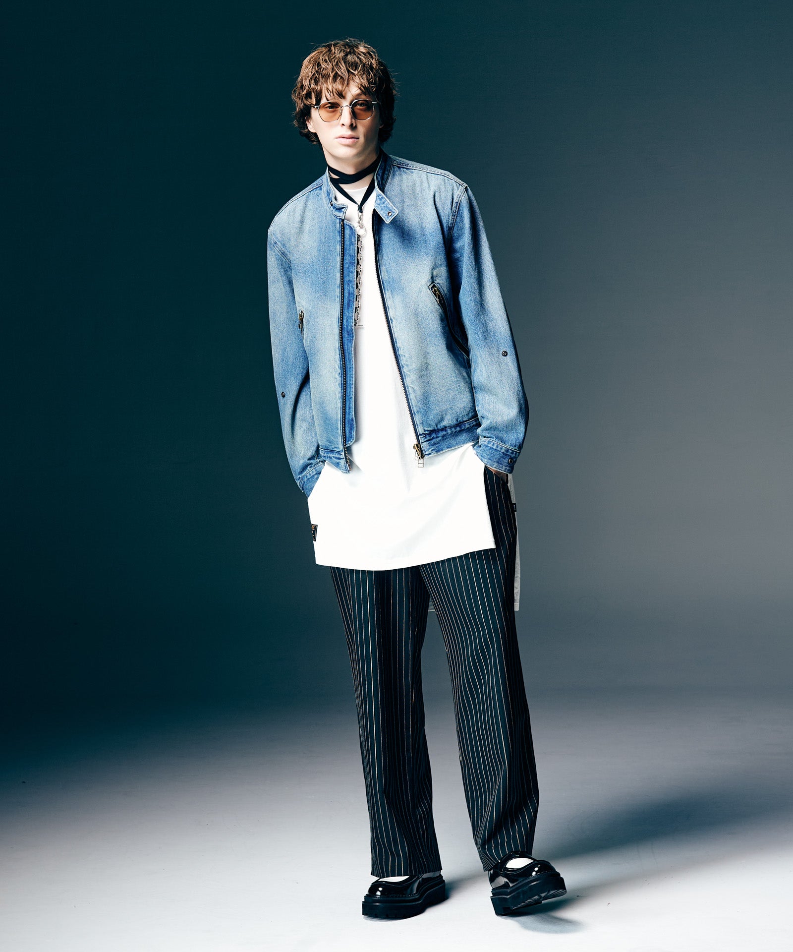 H:186 / C:89 / W:71 / H:92 着用サイズ:M