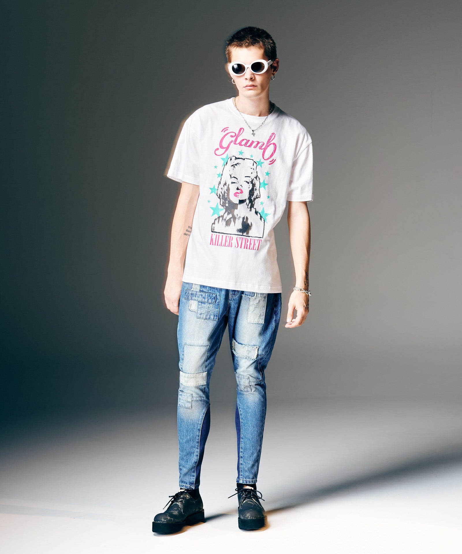 H:187 / C:92 / W:74 / H:91 着用サイズ:L