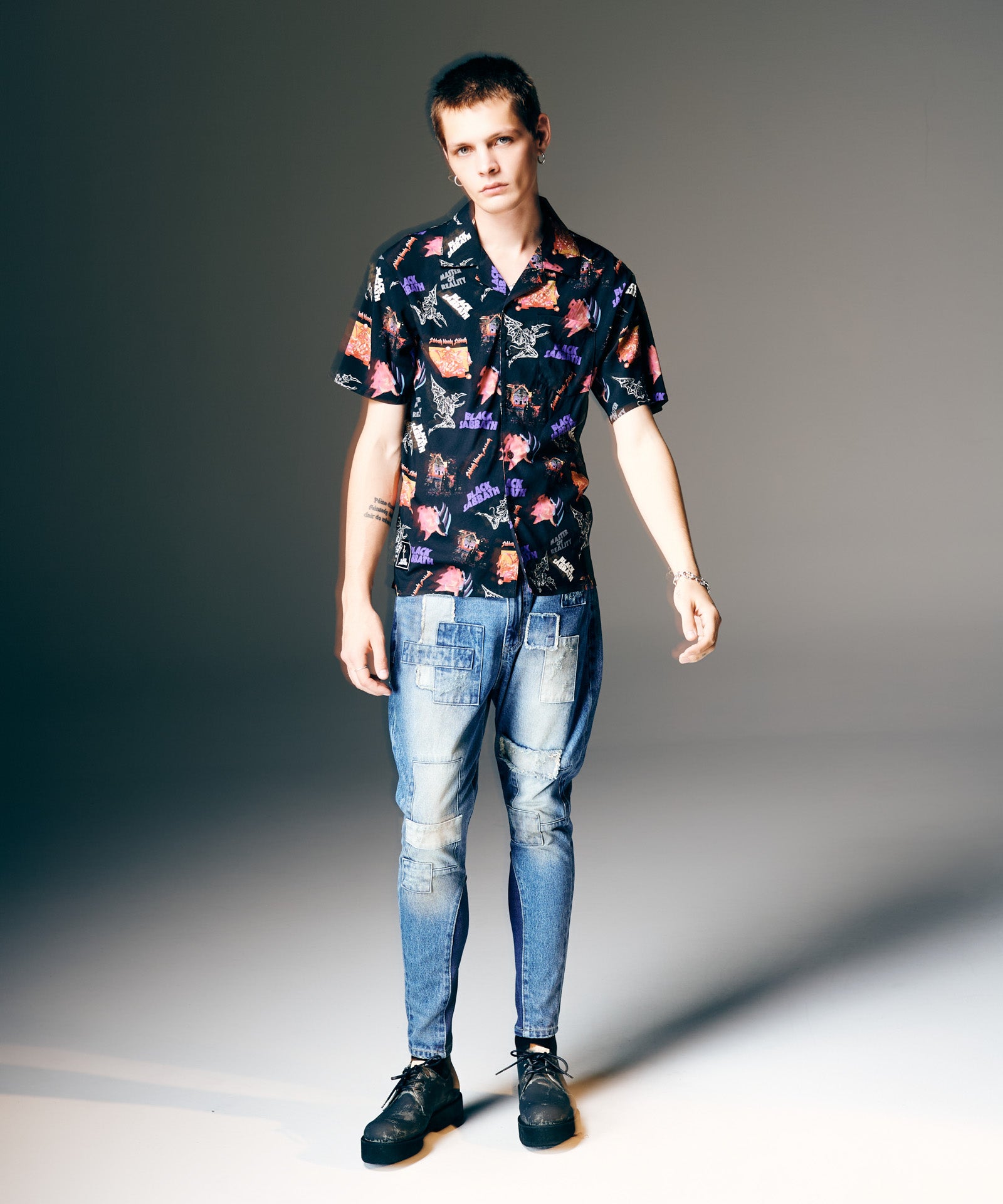 H:187 / C:92 / W:74 / H:91 着用サイズ:L