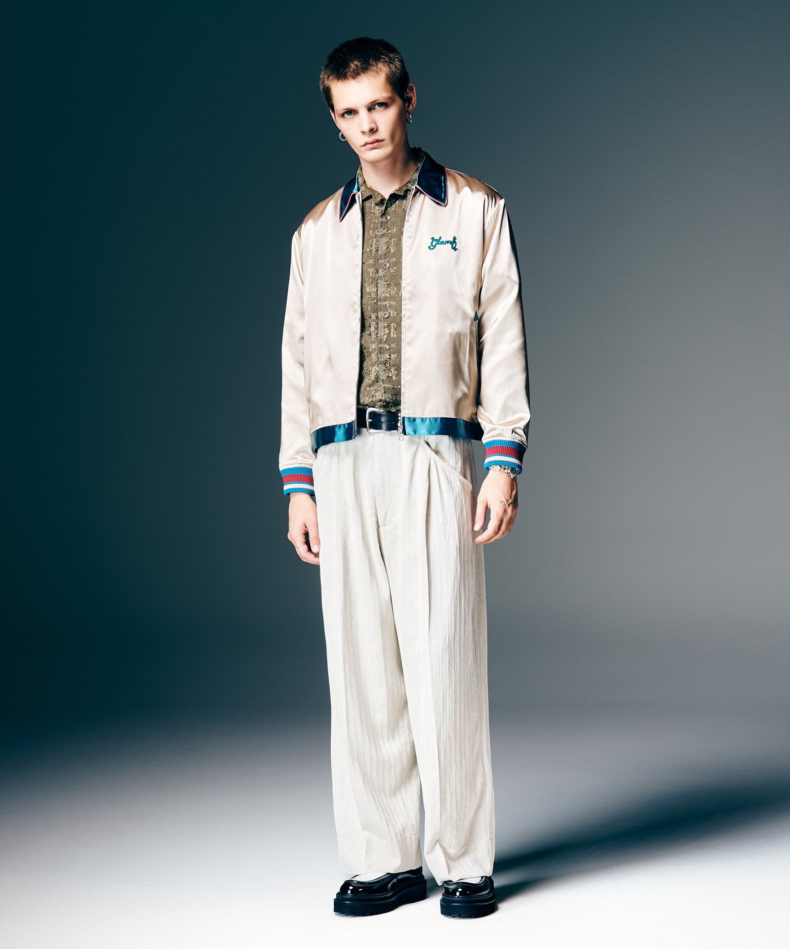 H:187 / C:92 / W:74 / H:91 着用サイズ:L