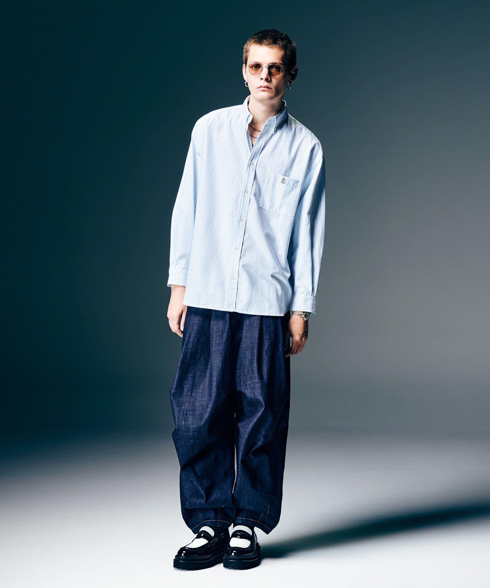 H:187 / C:92 / W:74 / H:91 着用サイズ:L