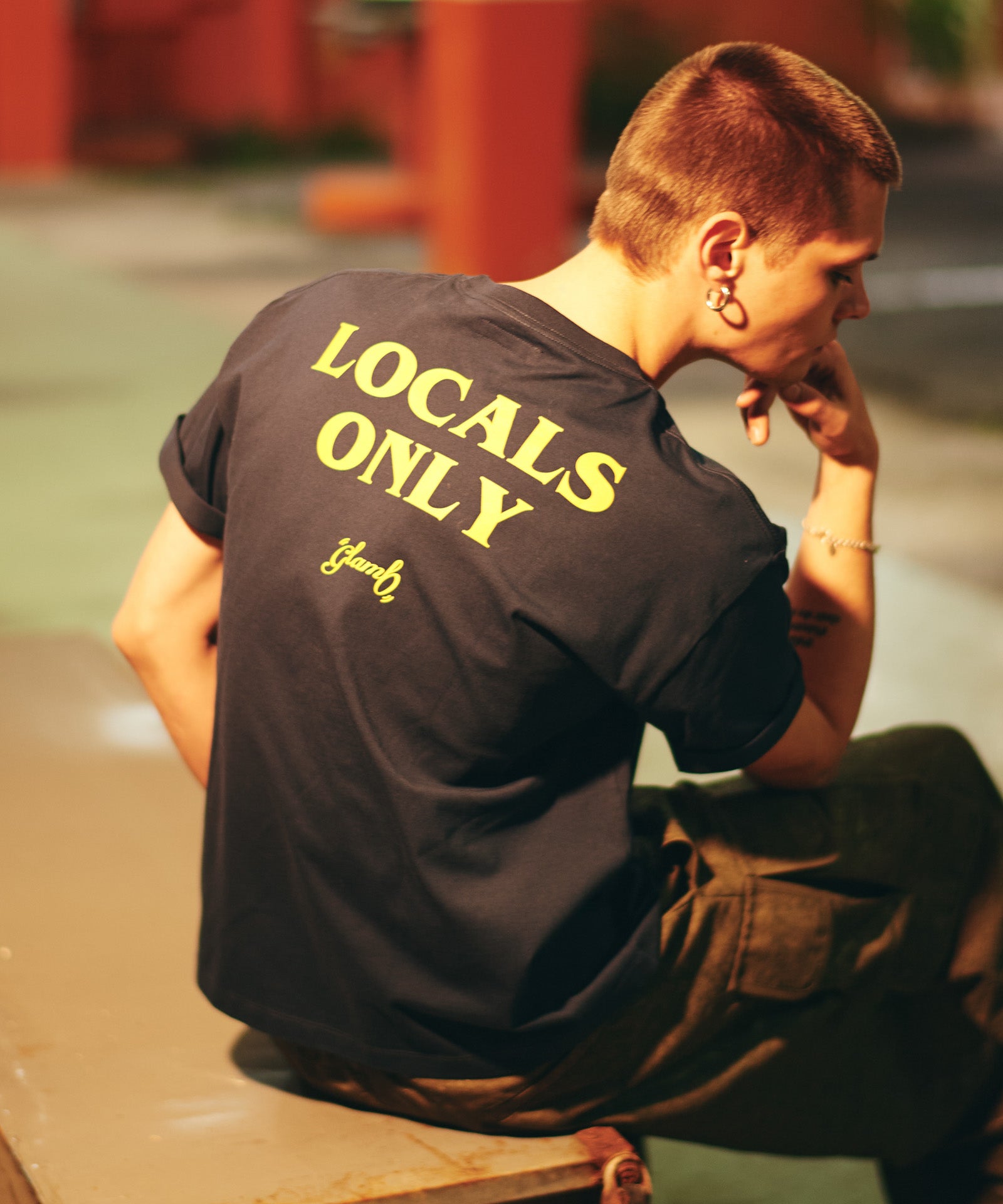 GB0226/CS12 : Locals Only T-Shirt / ローカルズオンリーTシャツ