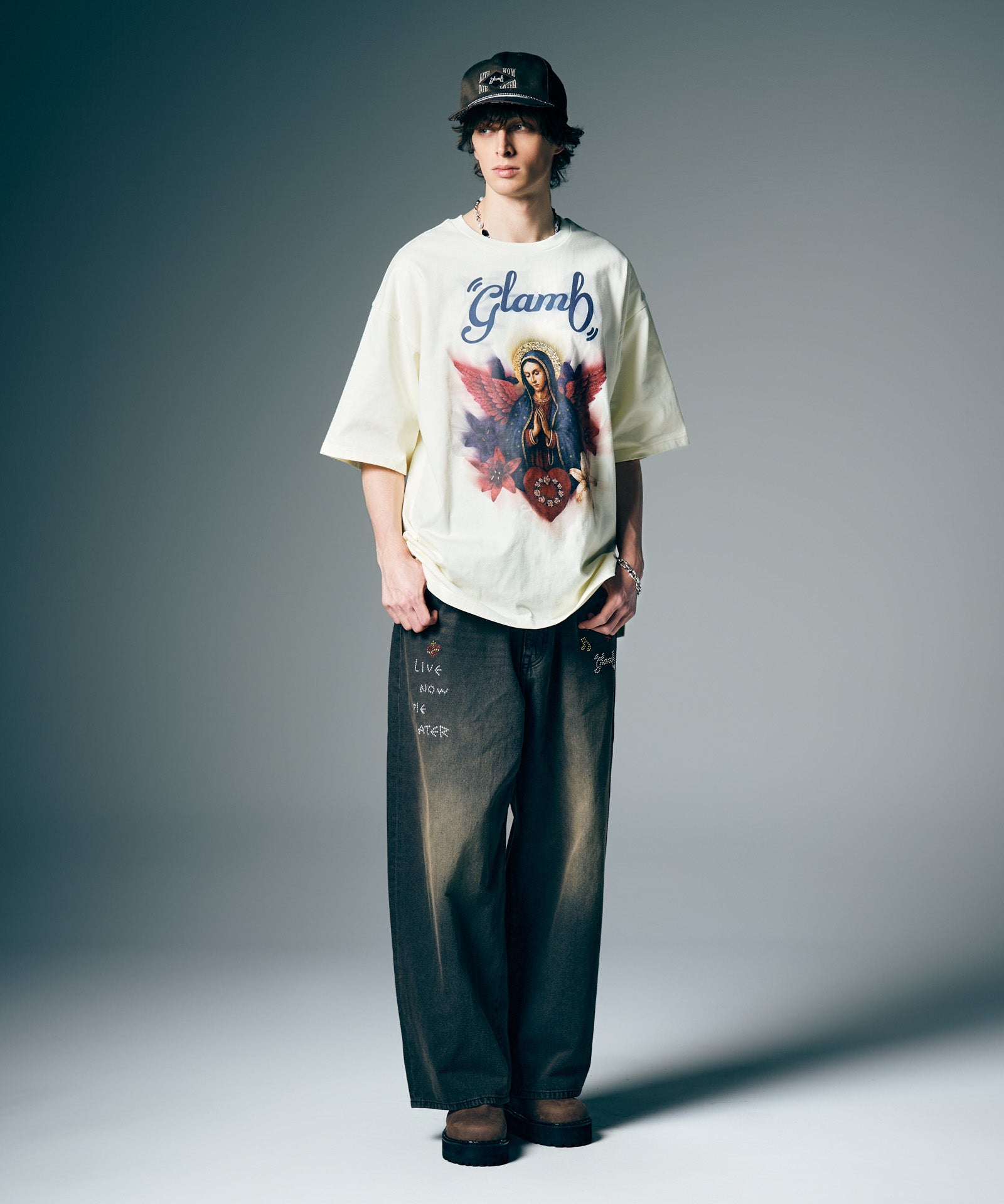 H:186 / C:89 / W:71 / H:92 着用サイズ:L