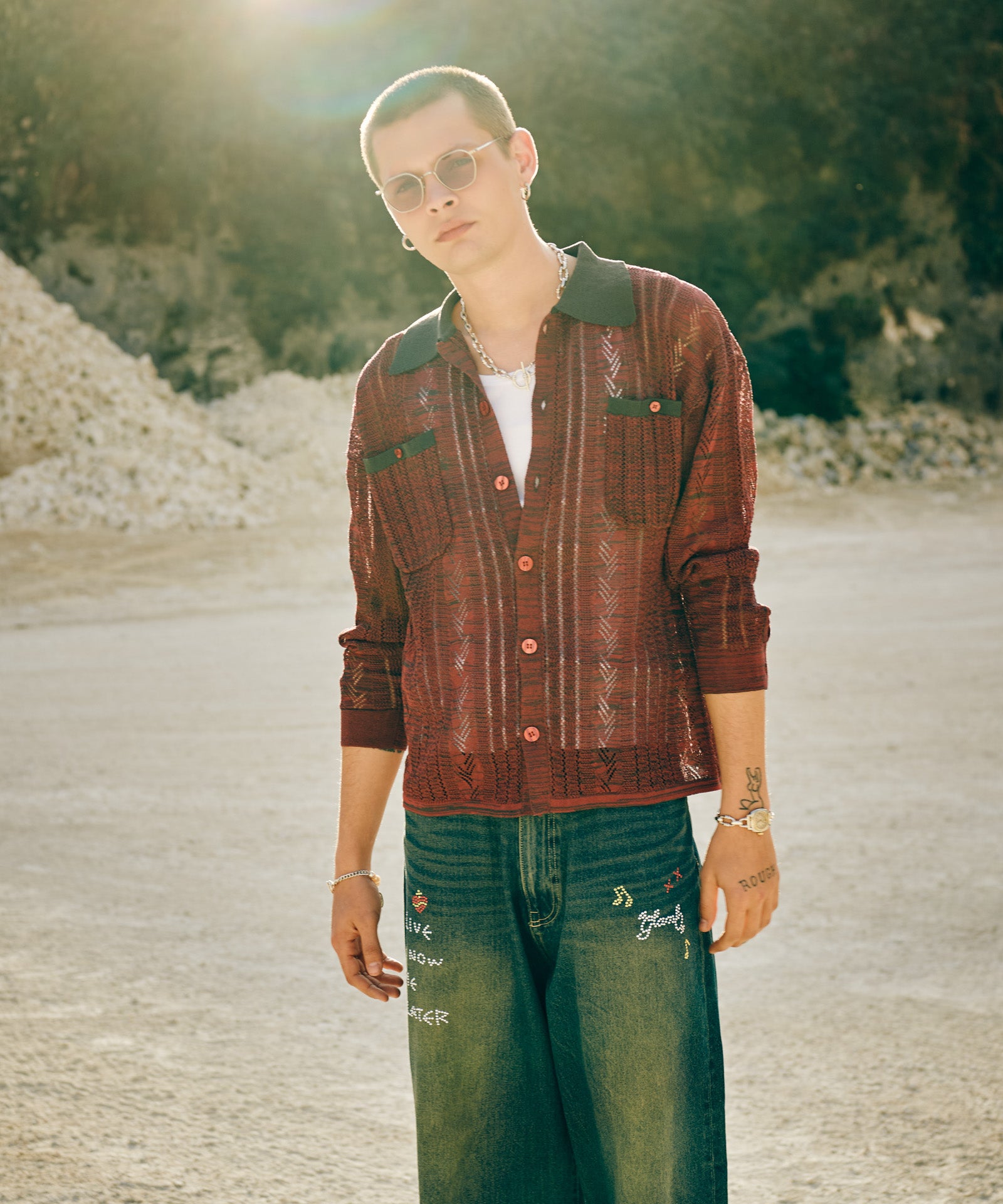 H:187 / C:92 / W:74 / H:91 着用サイズ:M