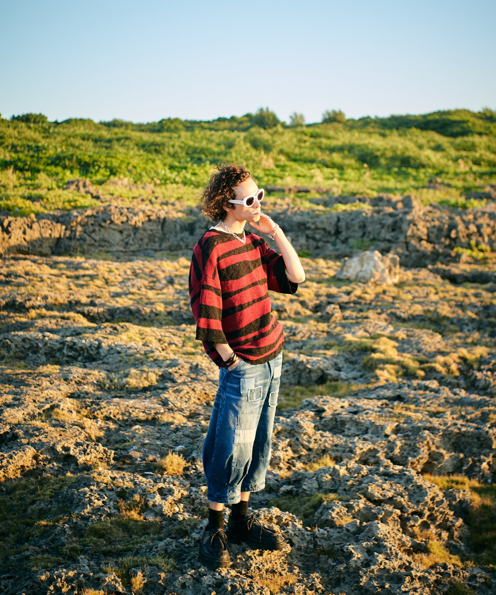 H:175 / C:83 / W:66 / H:87 着用サイズ:L