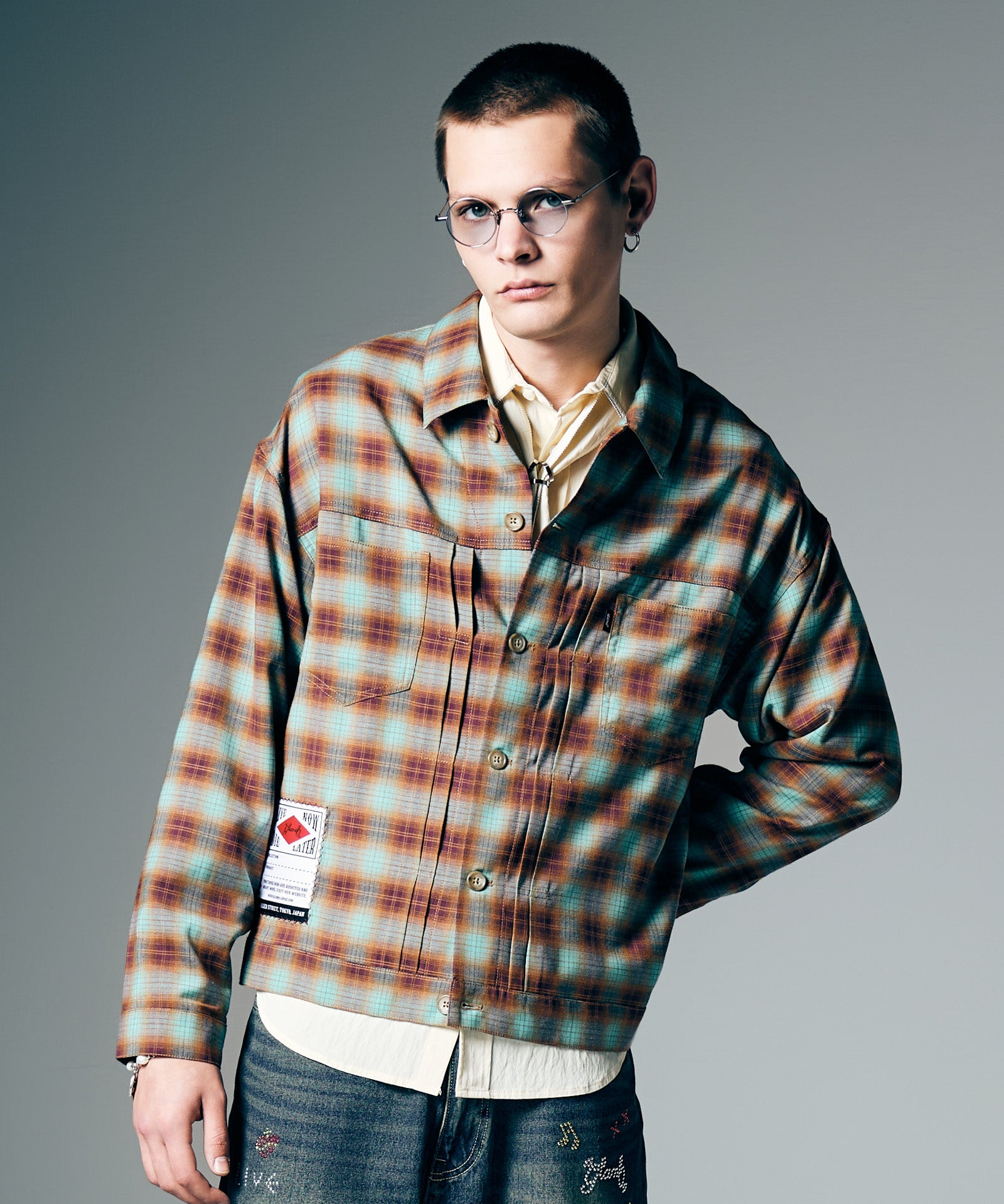 H:187 / C:92 / W:74 / H:91 着用サイズ:L