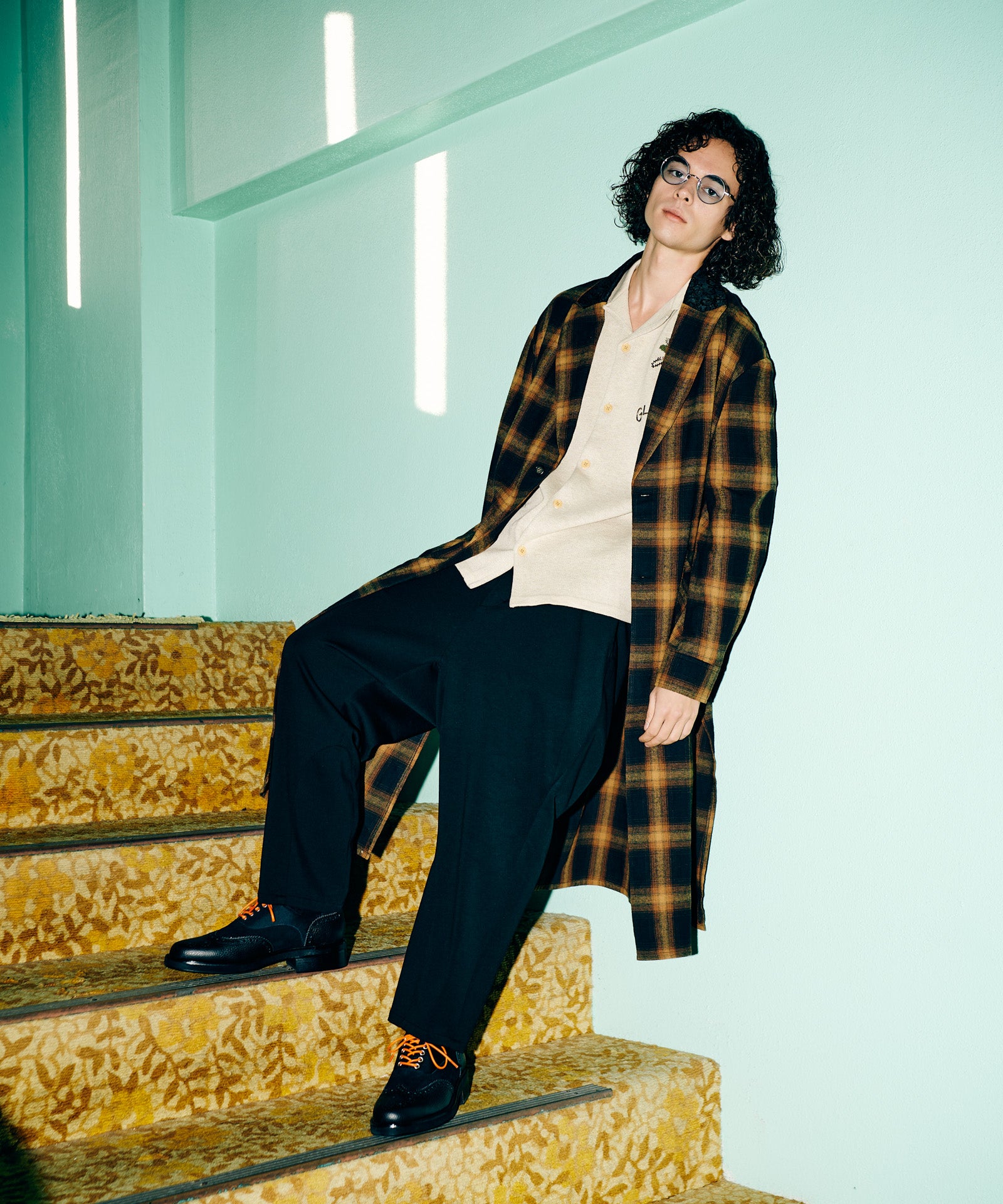 H:175 / C:83 / W:66 / H:87 着用サイズ:L