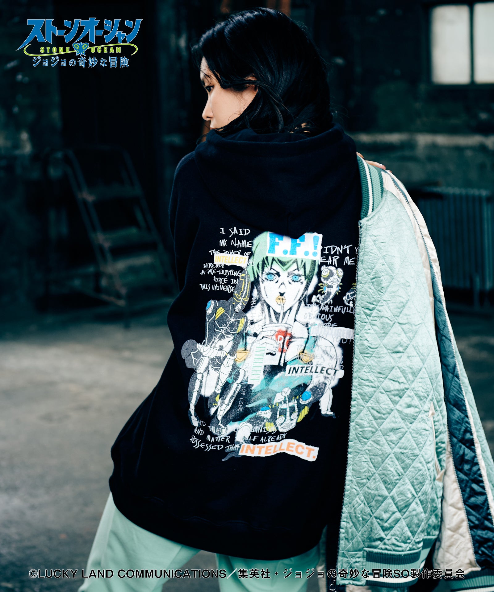 H:175 / C:79 / W:58 / H:86 着用サイズ:L