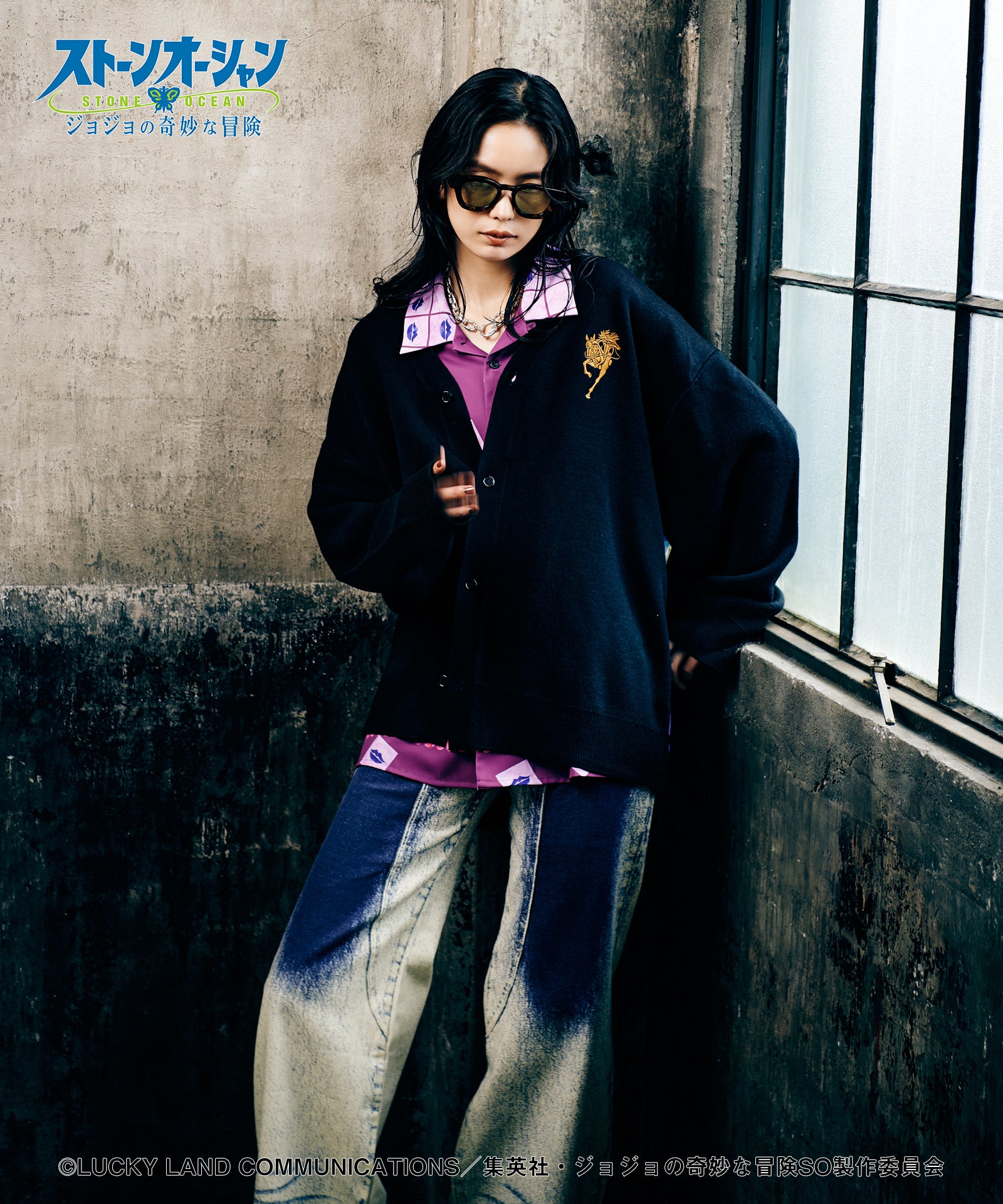 H:175 / C:79 / W:58 / H:86 着用サイズ:L