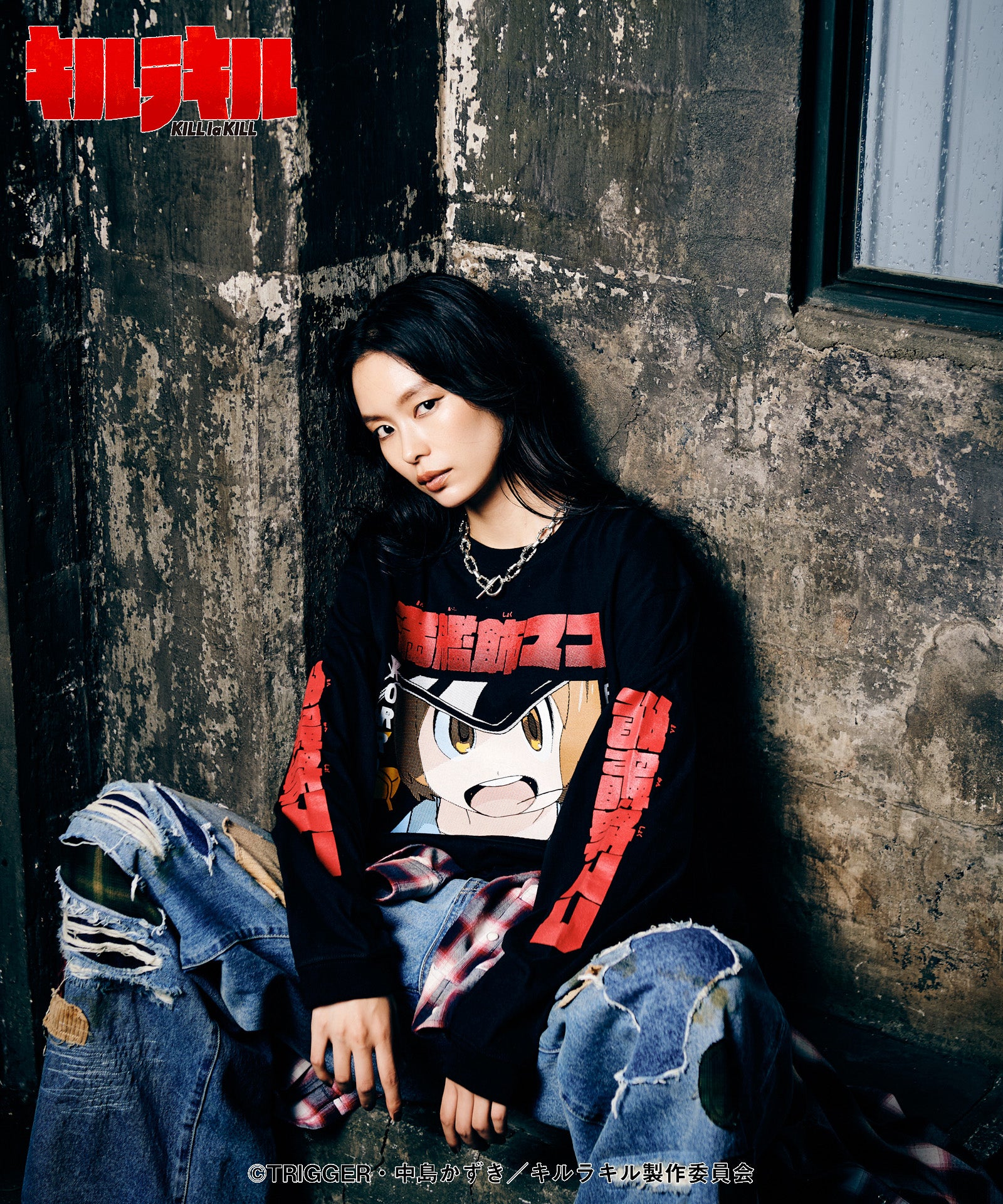 H:175 / C:79 / W:58 / H:86 着用サイズ:L