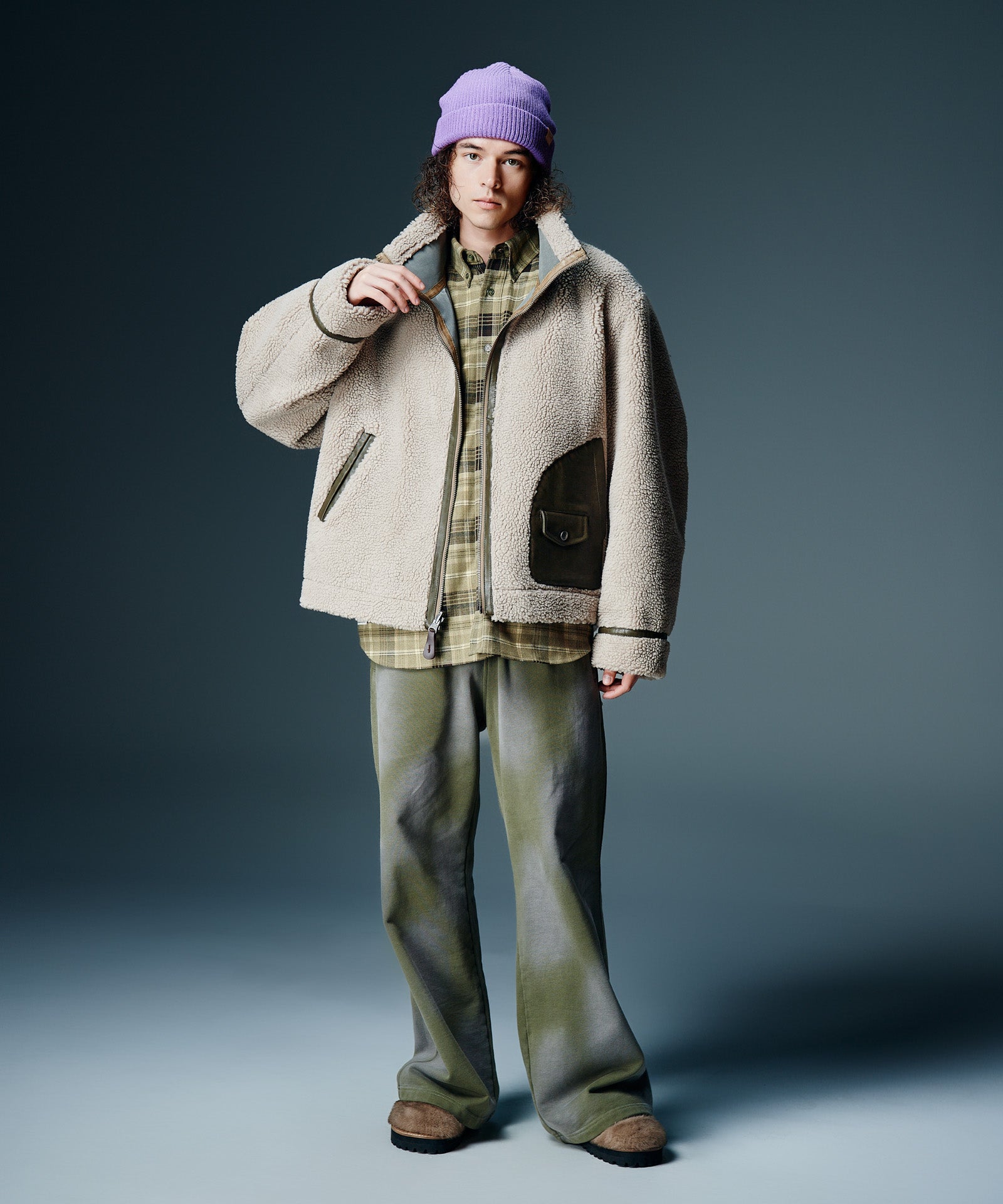 【Gray Reversible】H:175 / C:83 / W:66 / H:87 着用サイズ : L