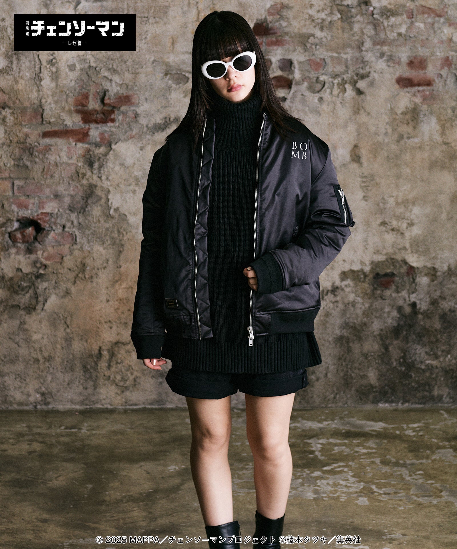 H:166 / C:80 / W:56 / H:86 着用サイズ:L