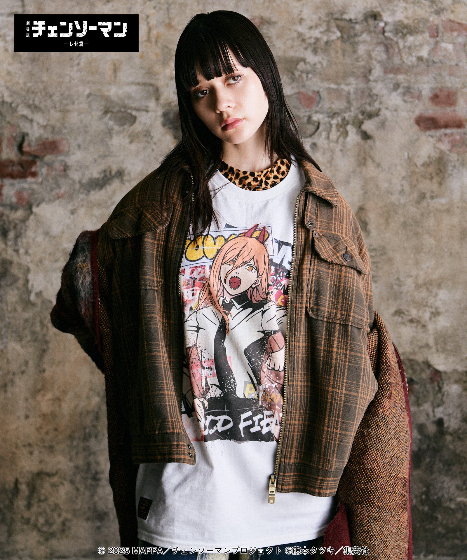 H:166 / C:80 / W:56 / H:86 着用サイズ:L