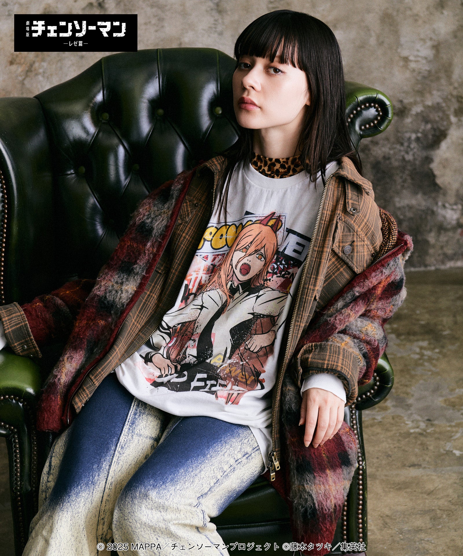 H:166 / C:80 / W:56 / H:86 着用サイズ:L