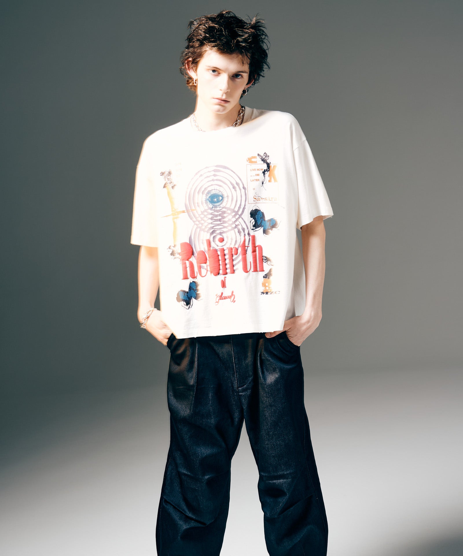 H:175 / C:82 / W:64 / H:83 着用サイズ:M