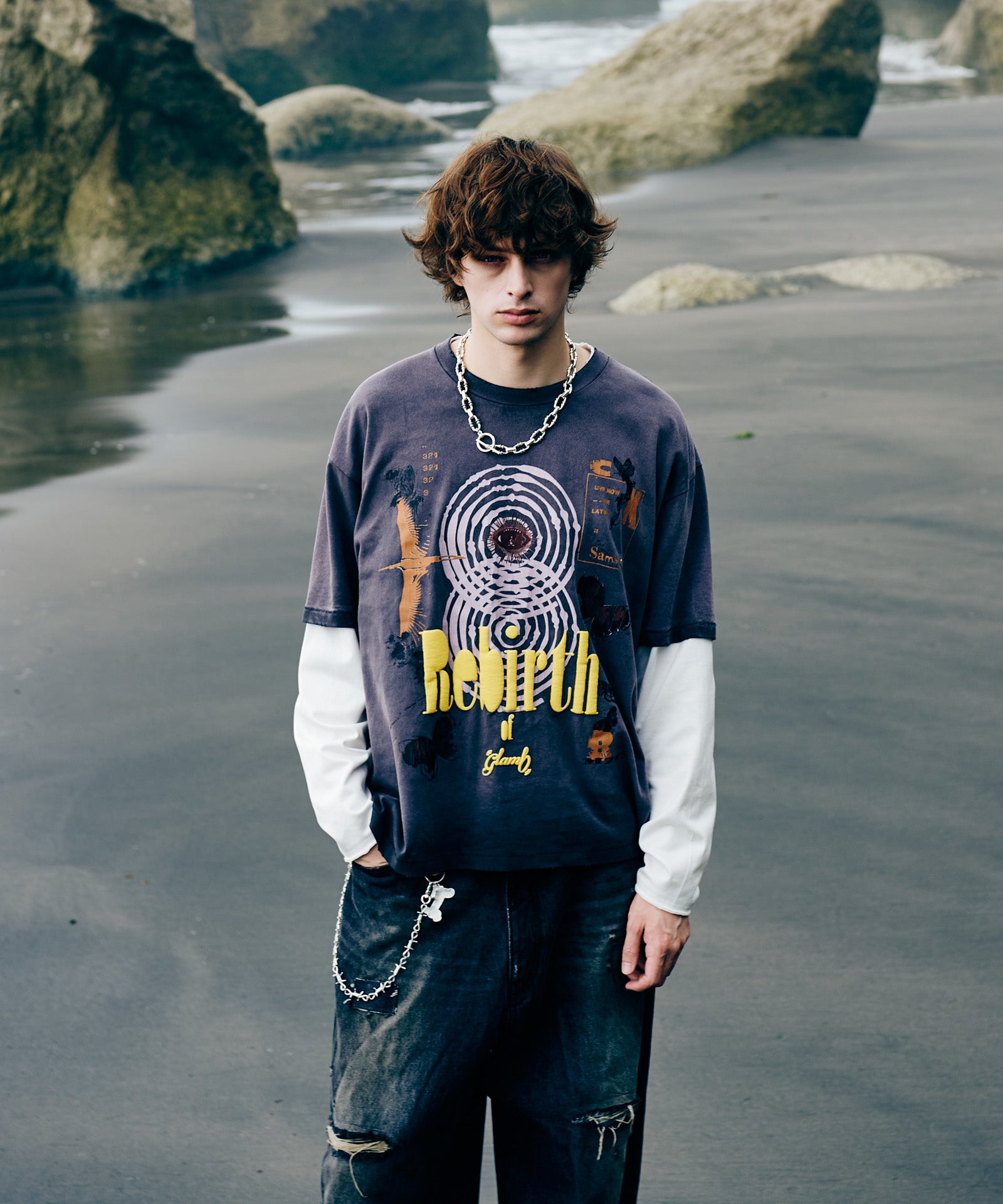 H:186 / C:89 / W:71 / H:92 着用サイズ:L