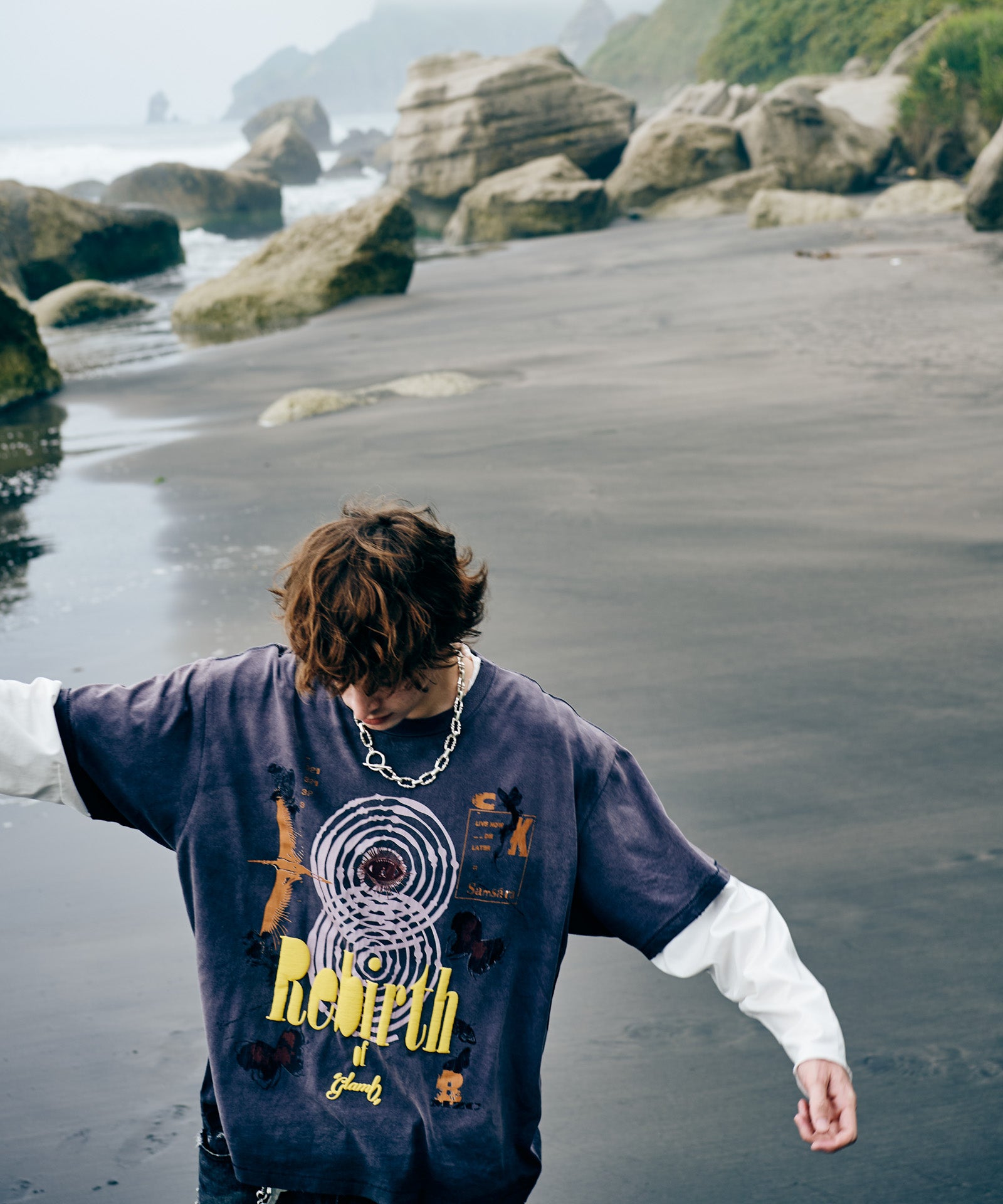 H:186 / C:89 / W:71 / H:92 着用サイズ:L