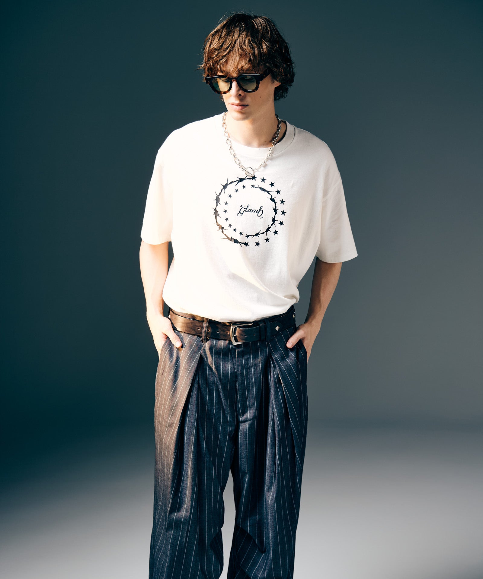 H:186 / C:89 / W:71 / H:92 着用サイズ:L