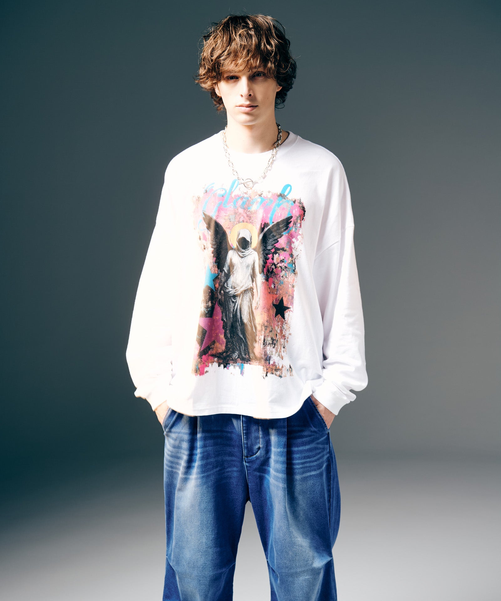 H:186 / C:89 / W:71 / H:92 着用サイズ:L