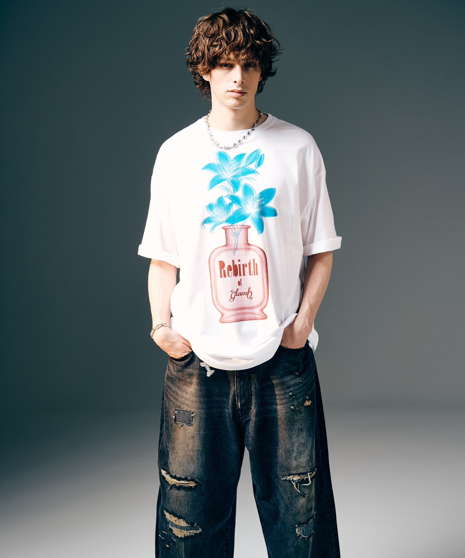 H:186 / C:89 / W:71 / H:92 着用サイズ:L