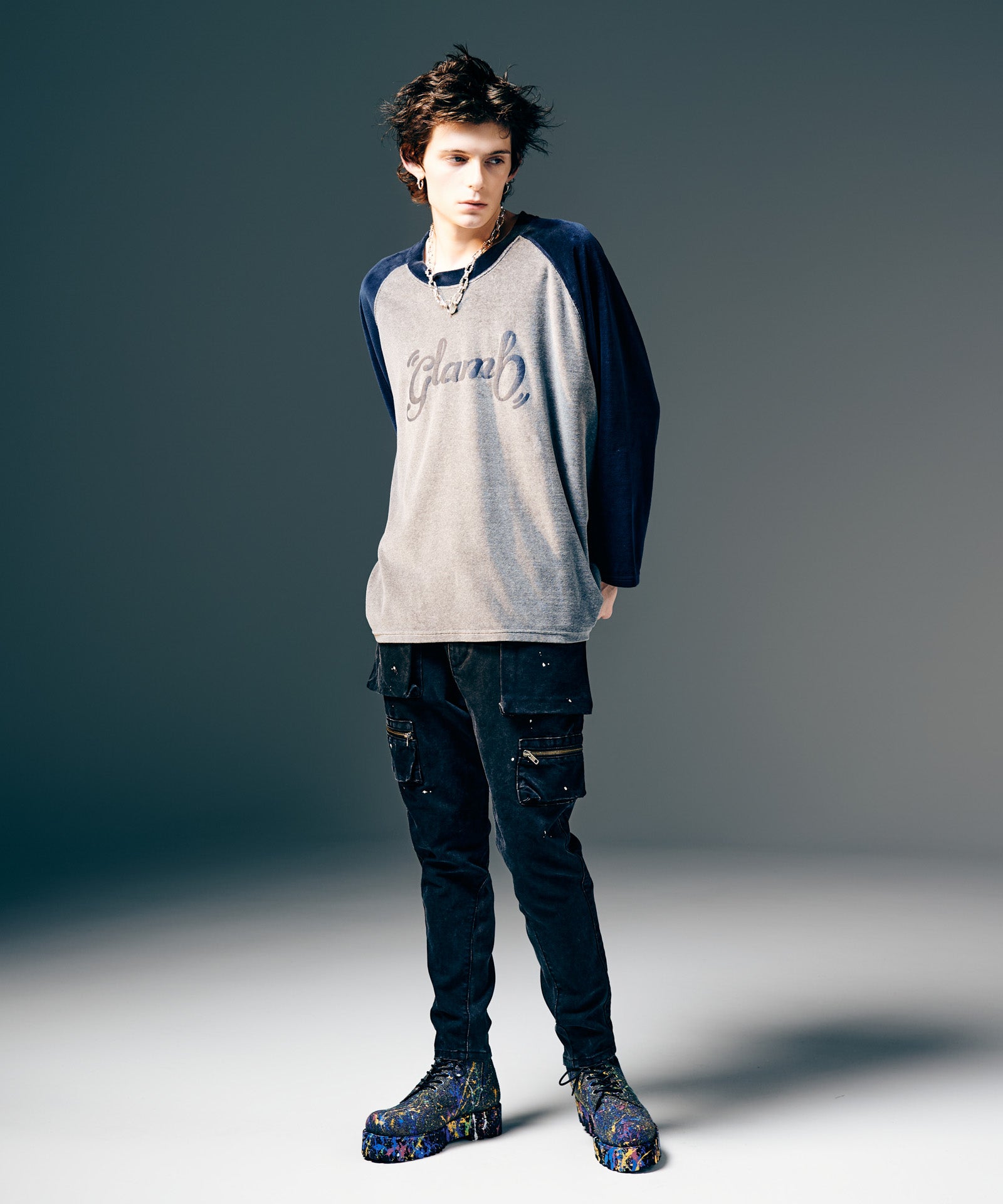 H:175 / C:82 / W:64 / H:83 着用サイズ:L