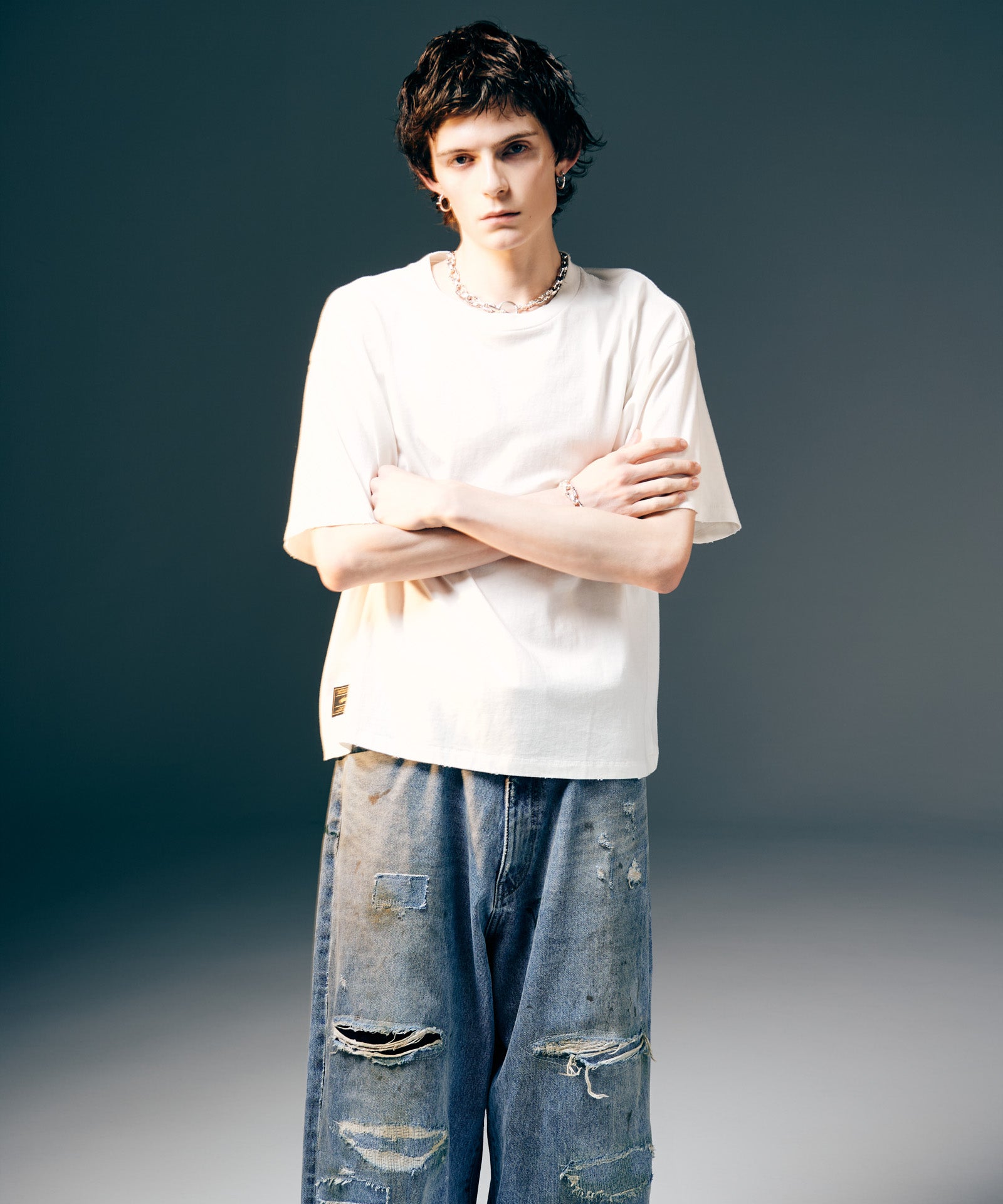 H:175 / C:82 / W:64 / H:83 着用サイズ:M