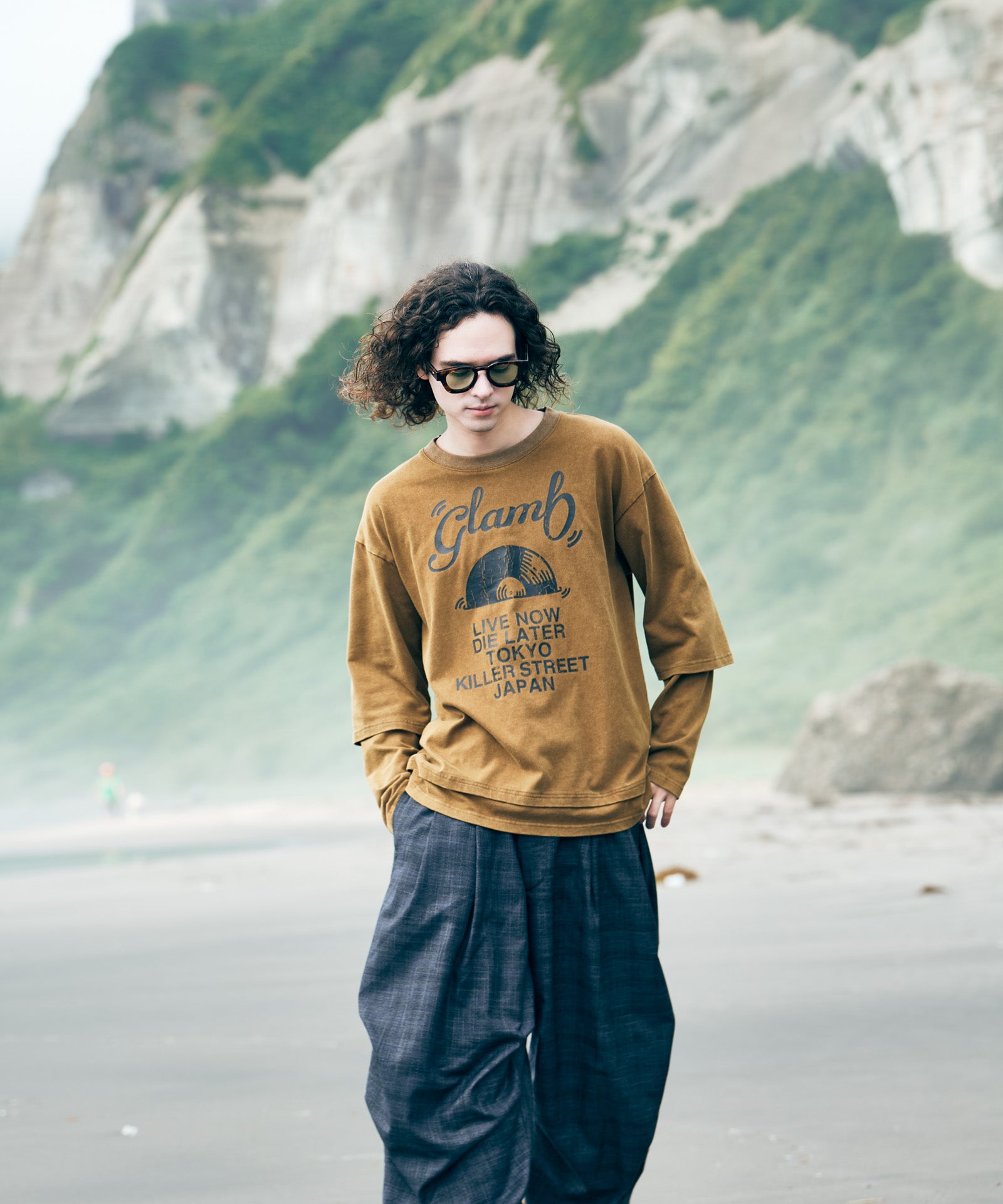 H:175 / C:83 / W:66 / H:87 着用サイズ:M