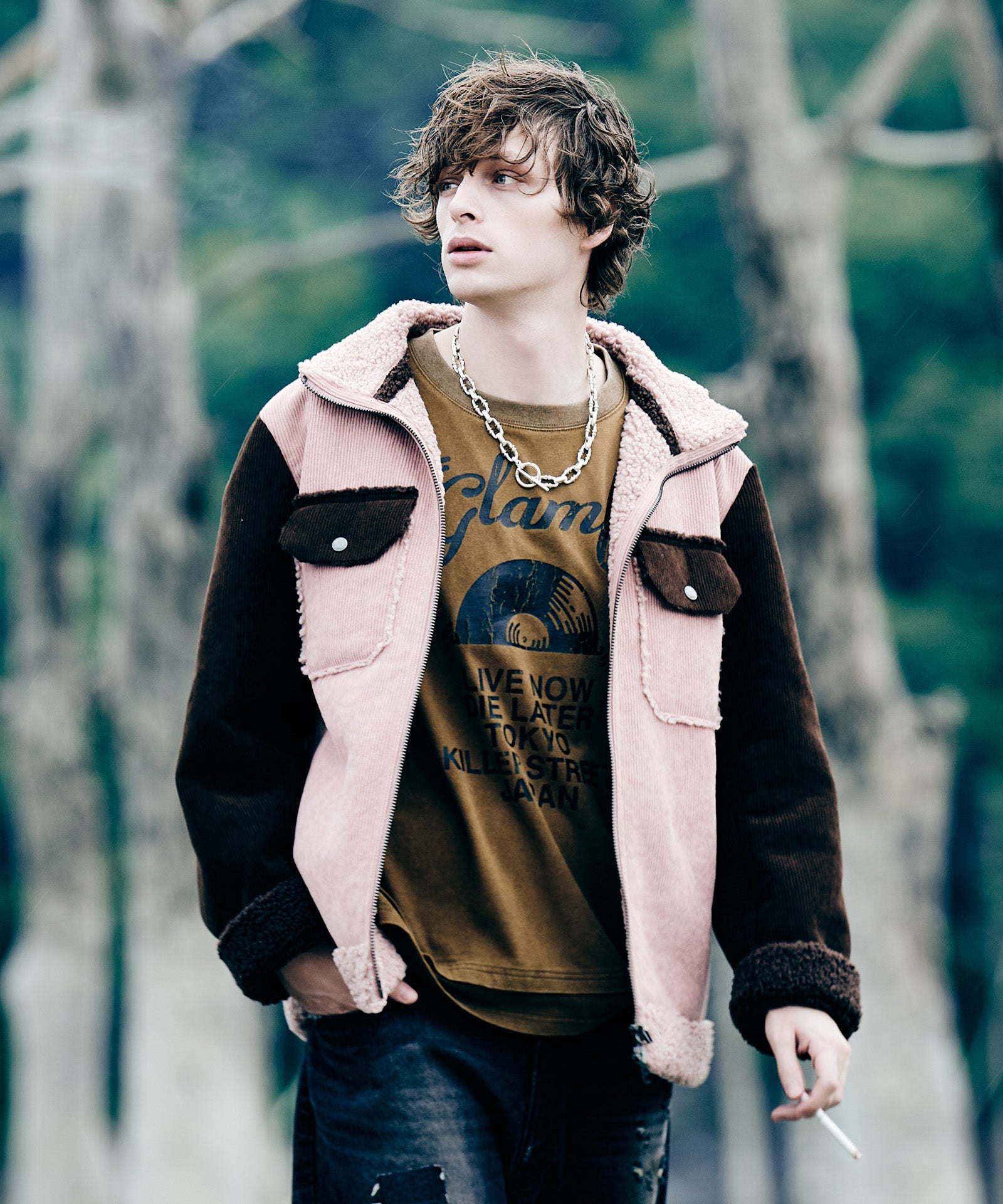 H:186 / C:89 / W:71 / H:92 着用サイズ:M