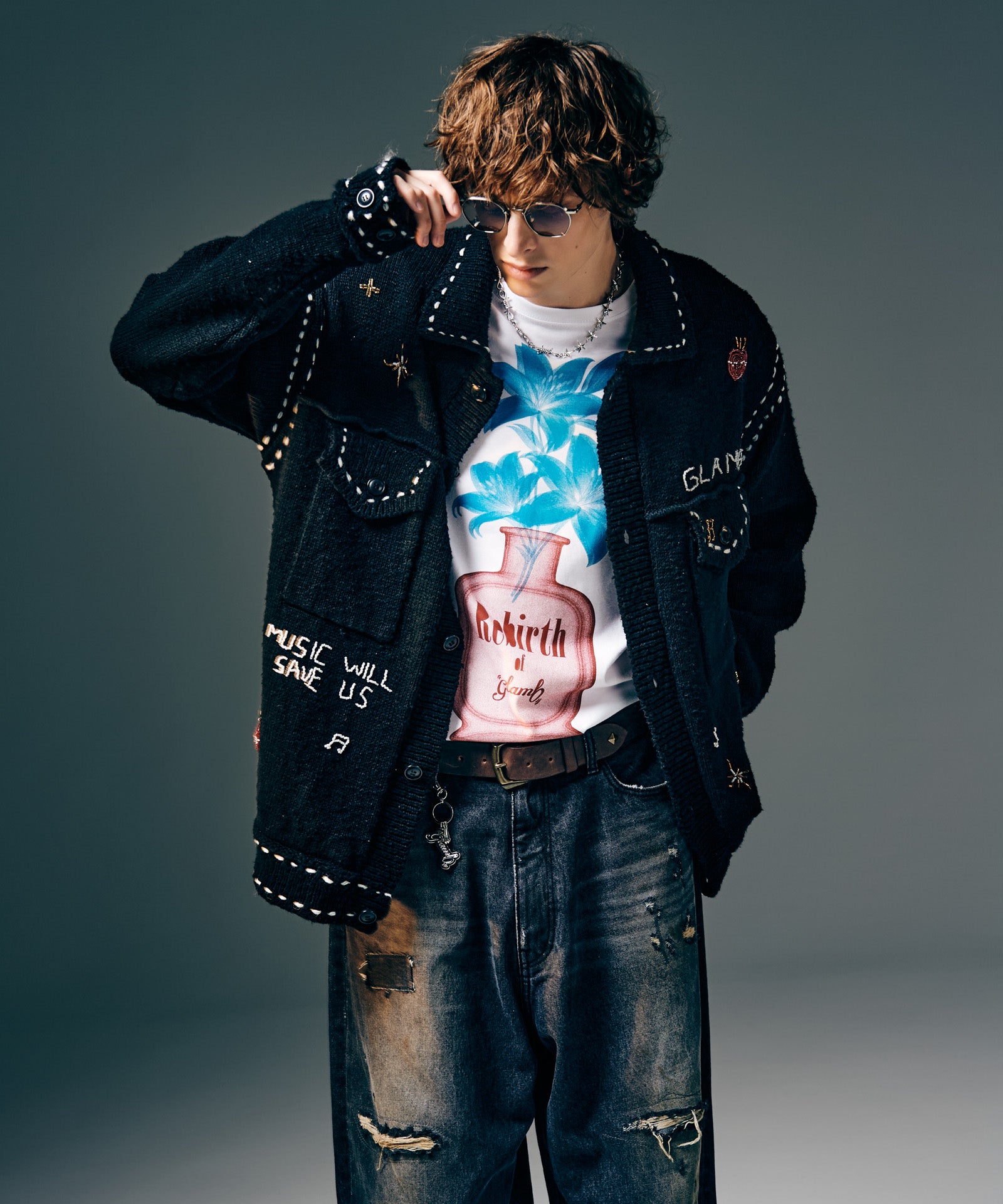 H:186 / C:89 / W:71 / H:92 着用サイズ:M